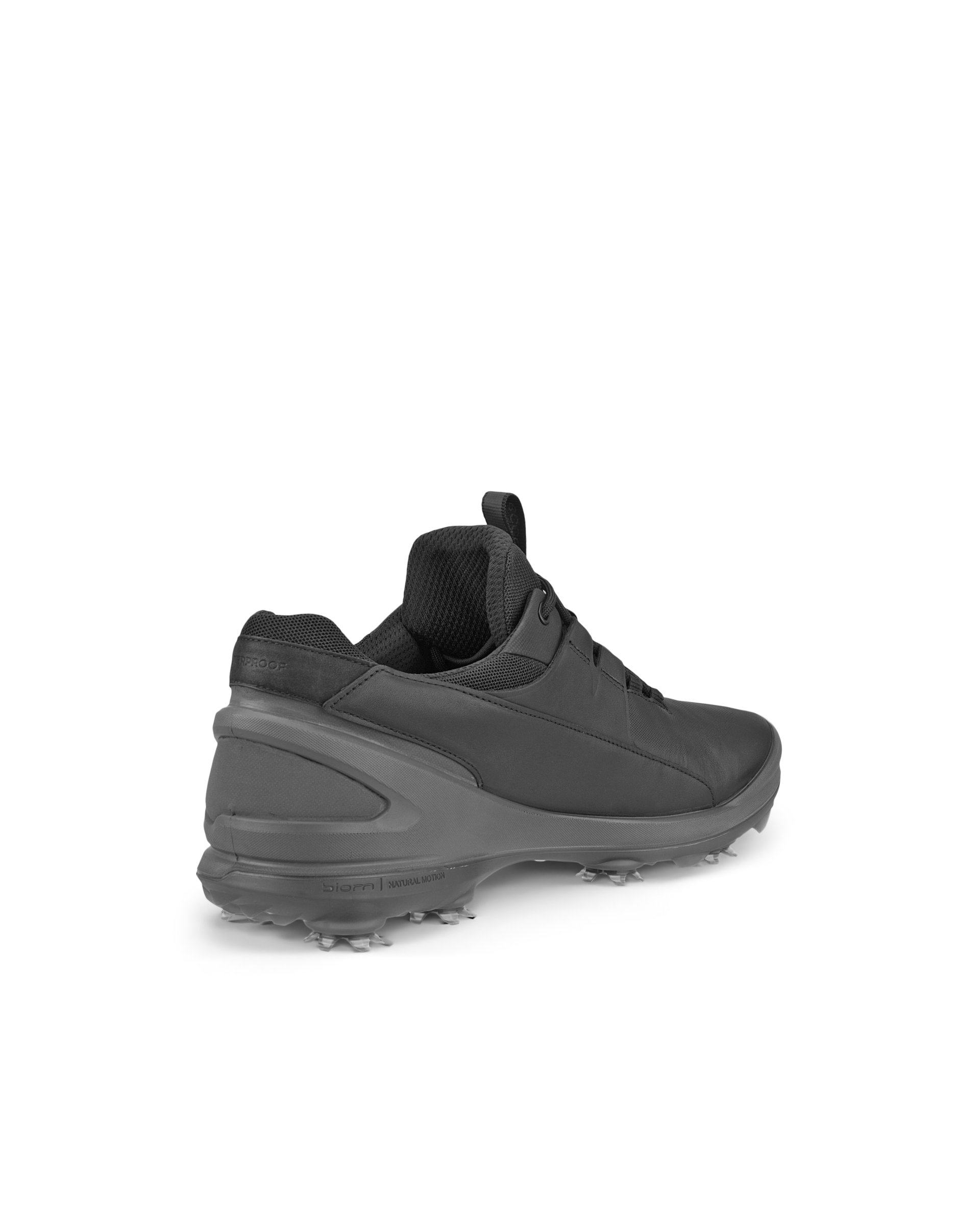 ECCO® Golf Biom Tour Vattentät golfsko skinn spikes herr - Svart - Back