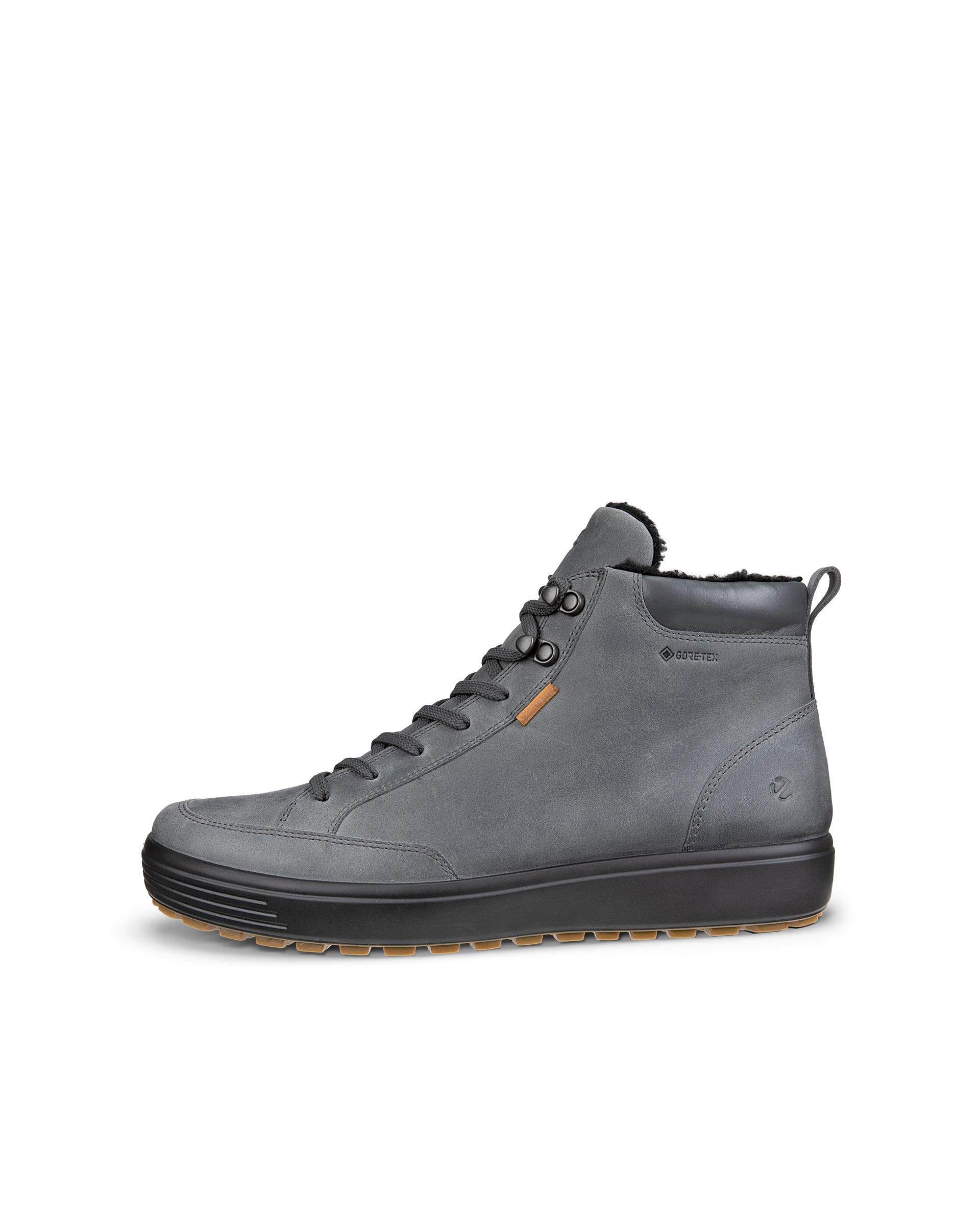 Men's ECCO® Soft 7 Tred Nubuck Gore-Tex Mid-Cut Boot