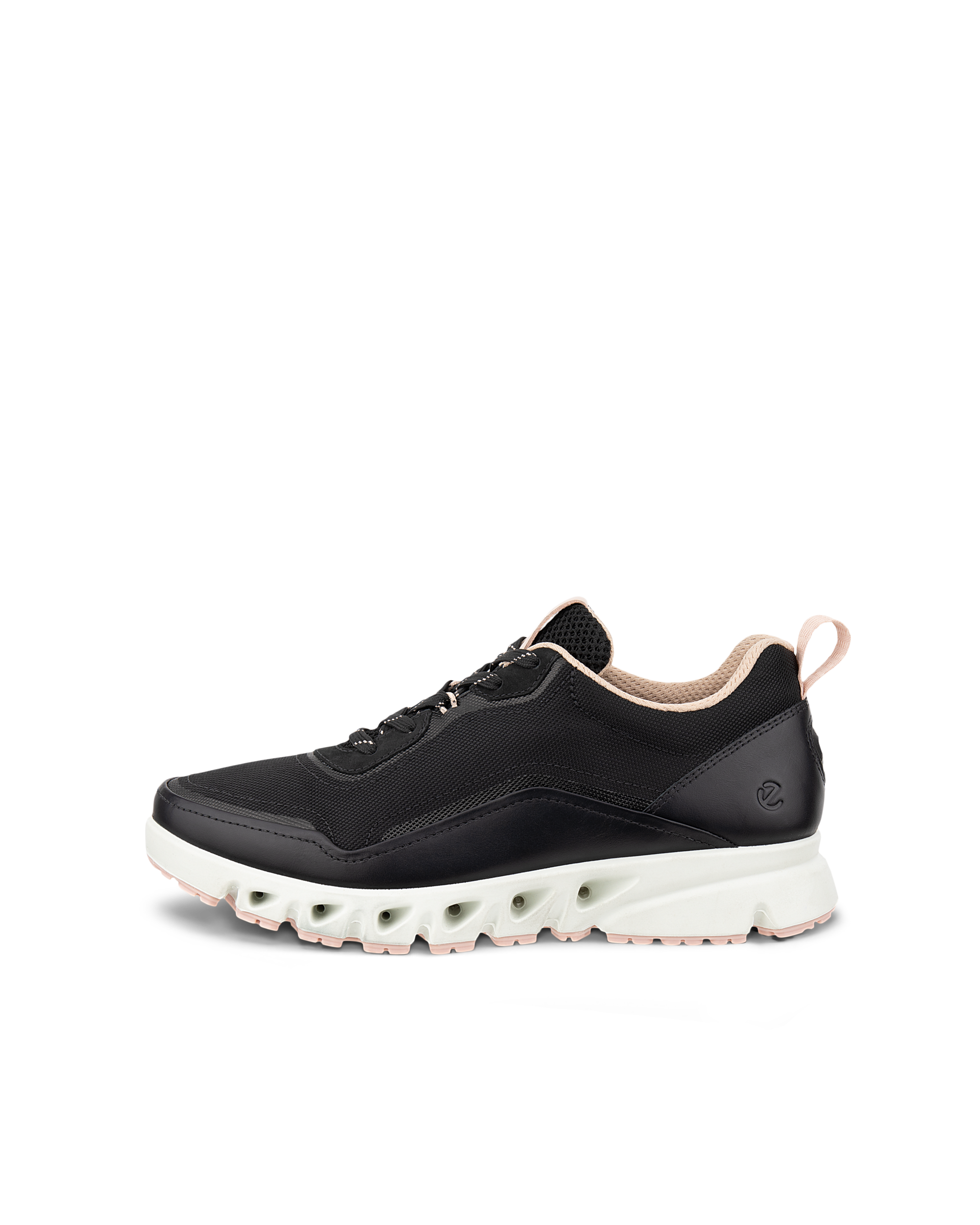 Women's ECCO® Multi-Vent Textile Gore-Tex Shoe - Black - Outside
