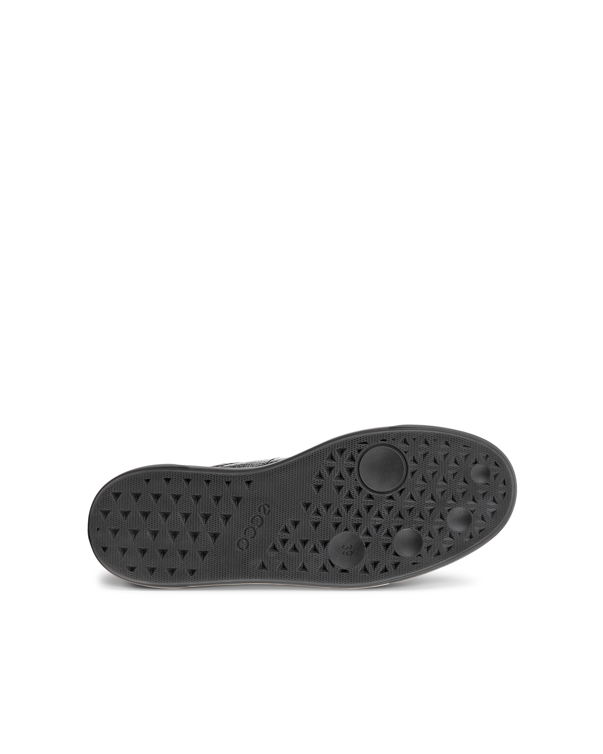 ECCO Street Platform ウィメンズ レザースニーカー | ブラック