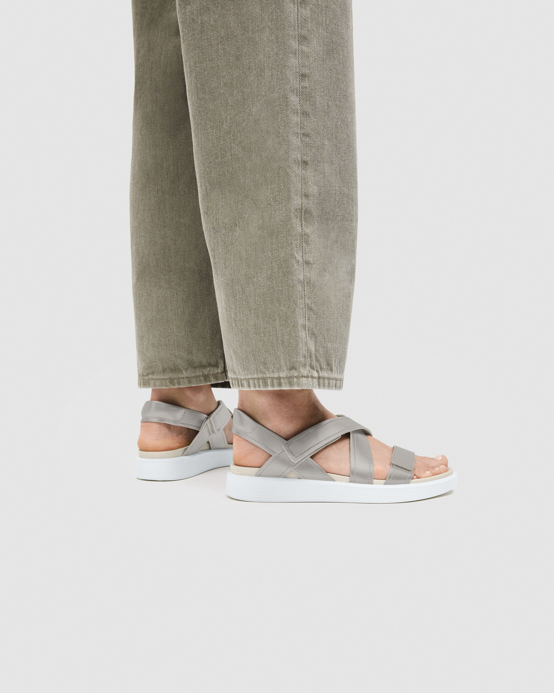 ECCO Soft Sandal — Gold