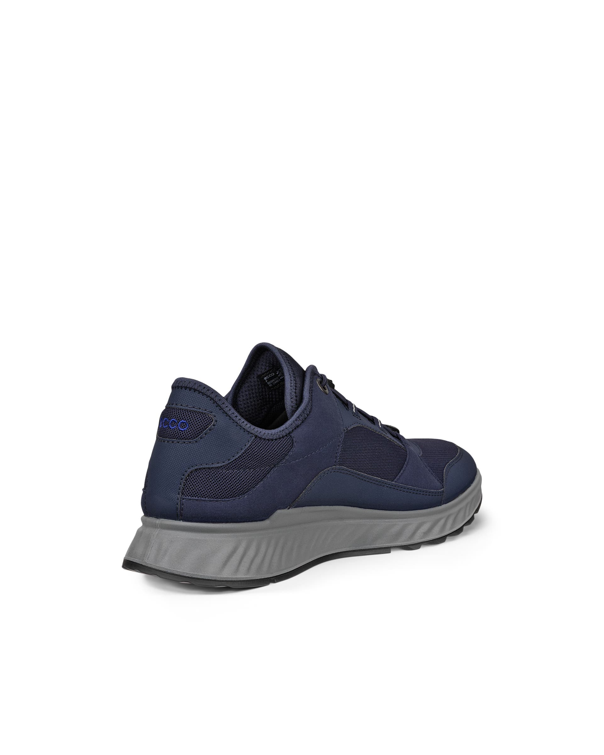 Men's ECCO® Exostride Gore-Tex Outdoor Trainer - Blue - Back