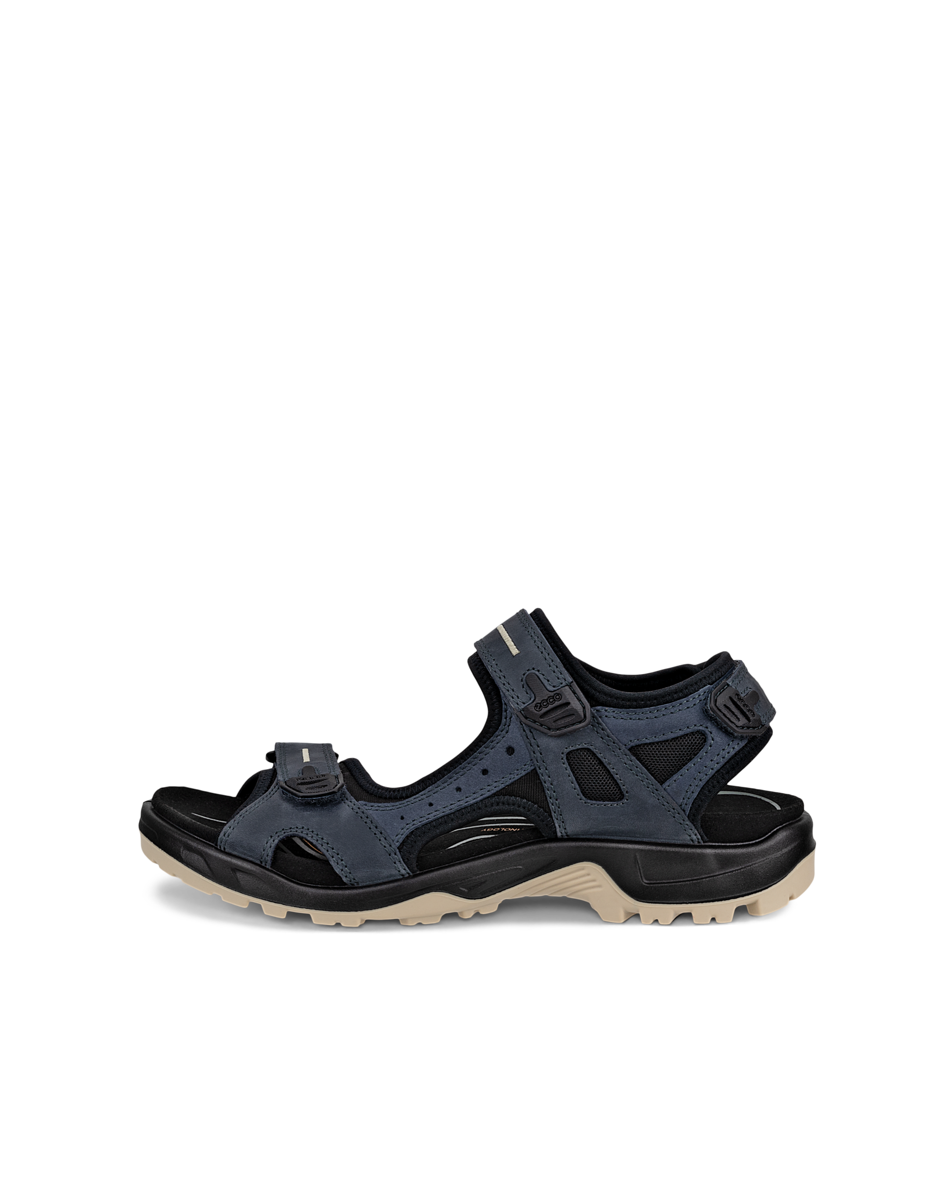 ECCO® Offroad Heren nubuck wandelsandaal - Blauw - Outside