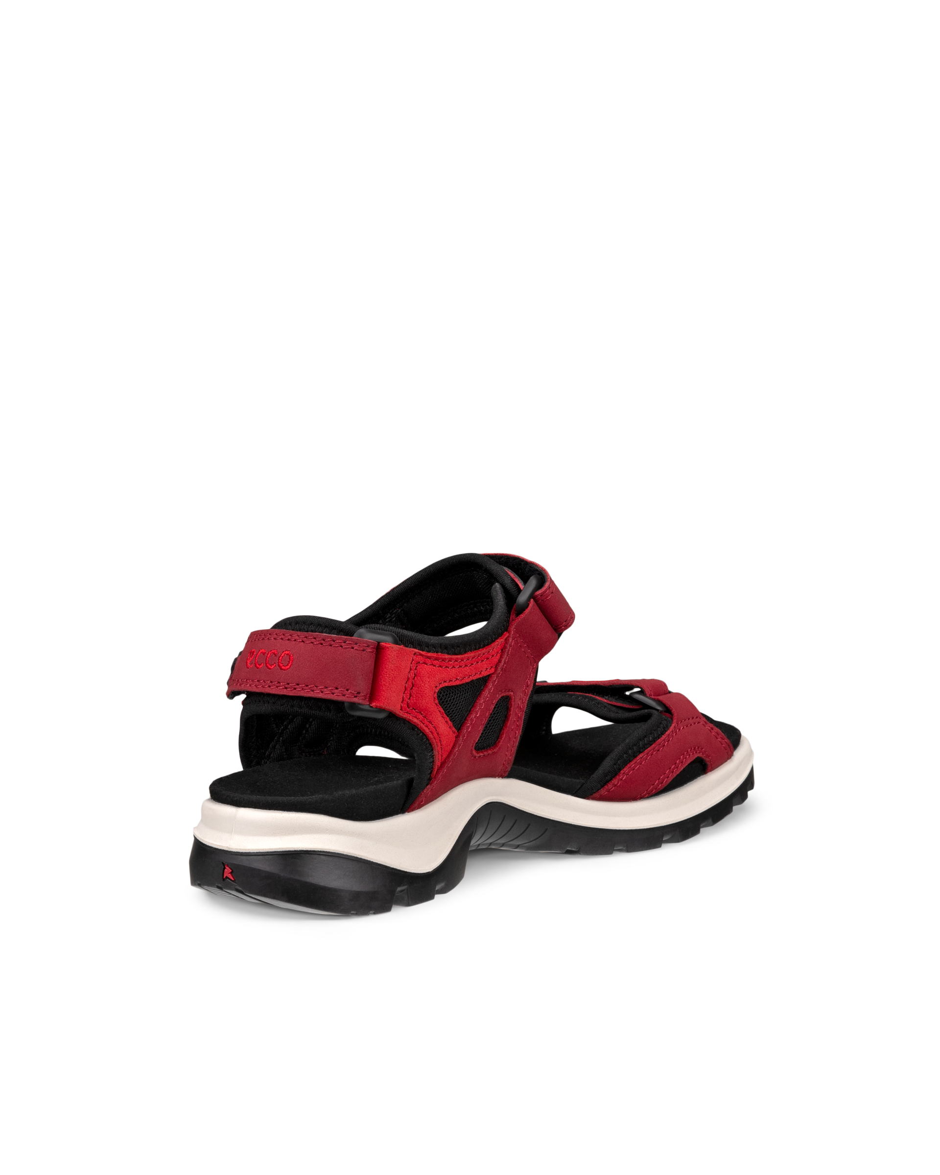 ECCO® OFFROAD Nubuck vandringssandal dam - Röd - Back