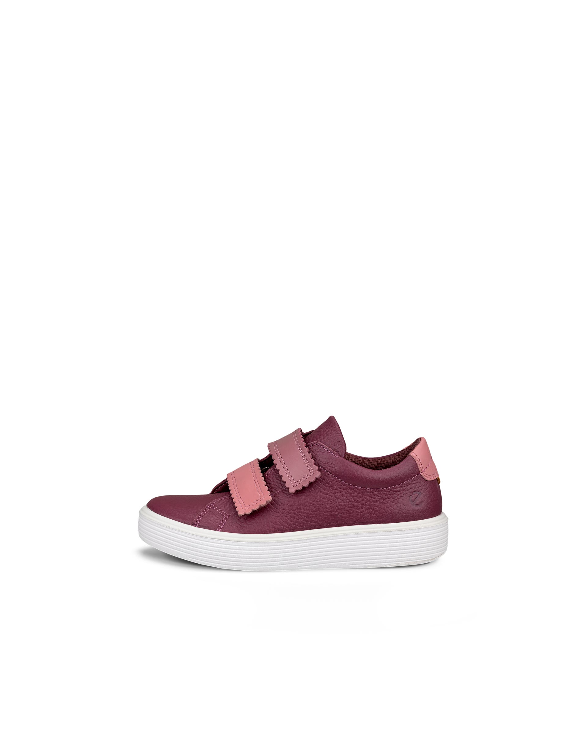 ECCO® SOFT 60 Skinnsneaker barn - Rosa - Outside