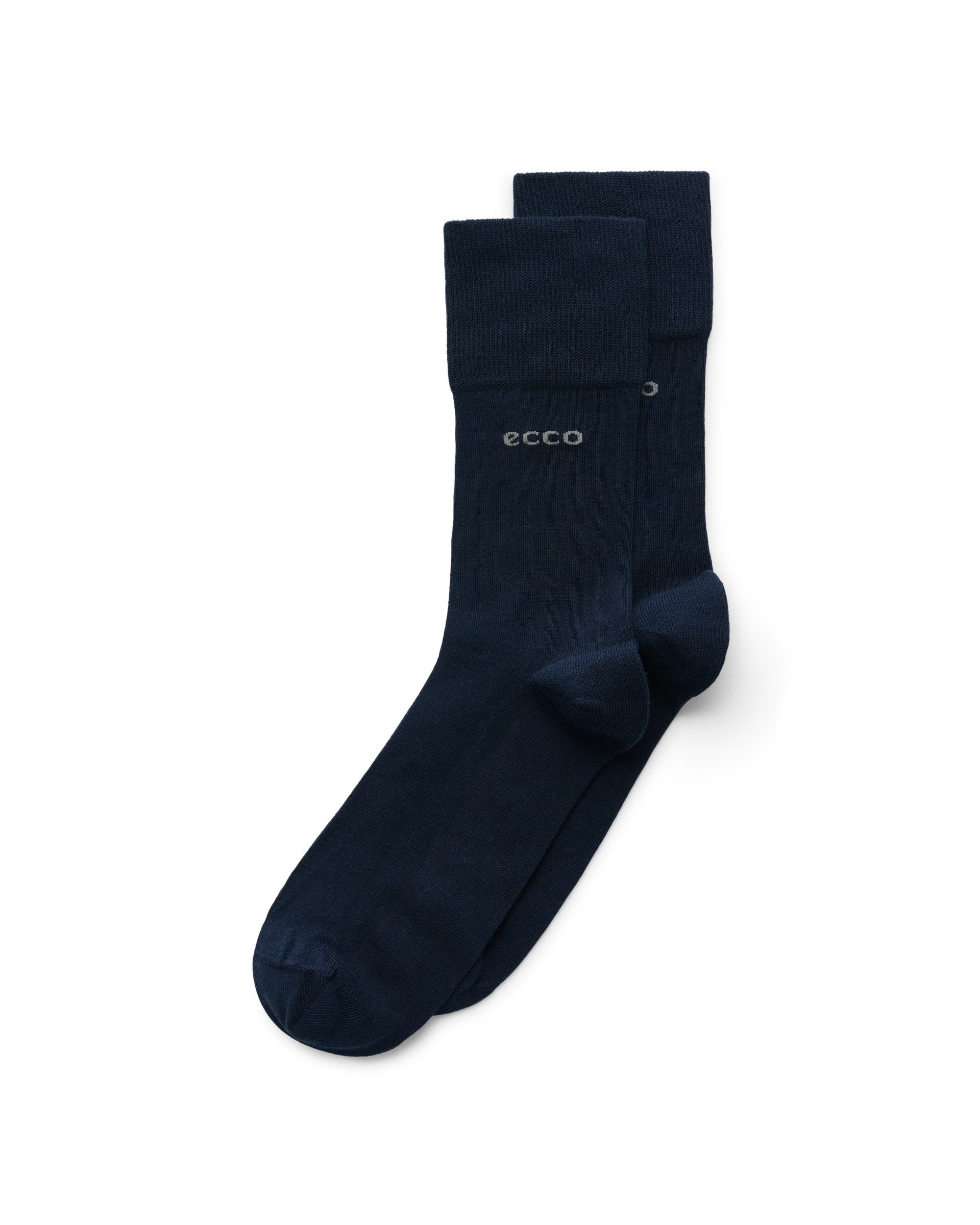 ECCO® Longlife mid-cut strømper til unisex - Blå - Main
