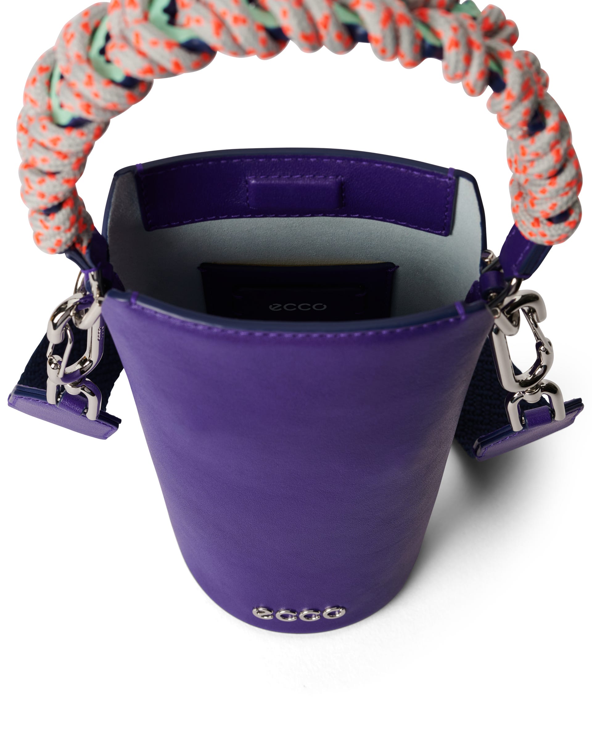 ECCO® Pot sac bandoulière cuir - Violet - Inside