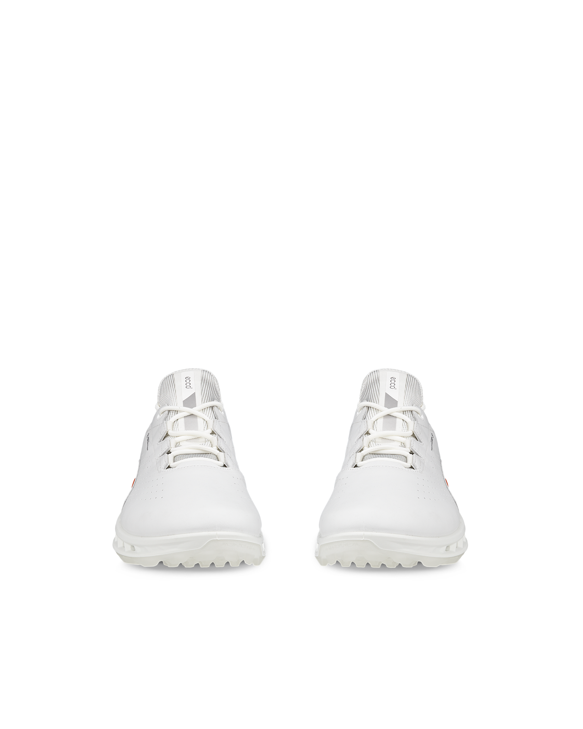 Pánská kožená Gore-Tex golfová obuv ECCO® Golf Biom C4 - Bílá - Front pair