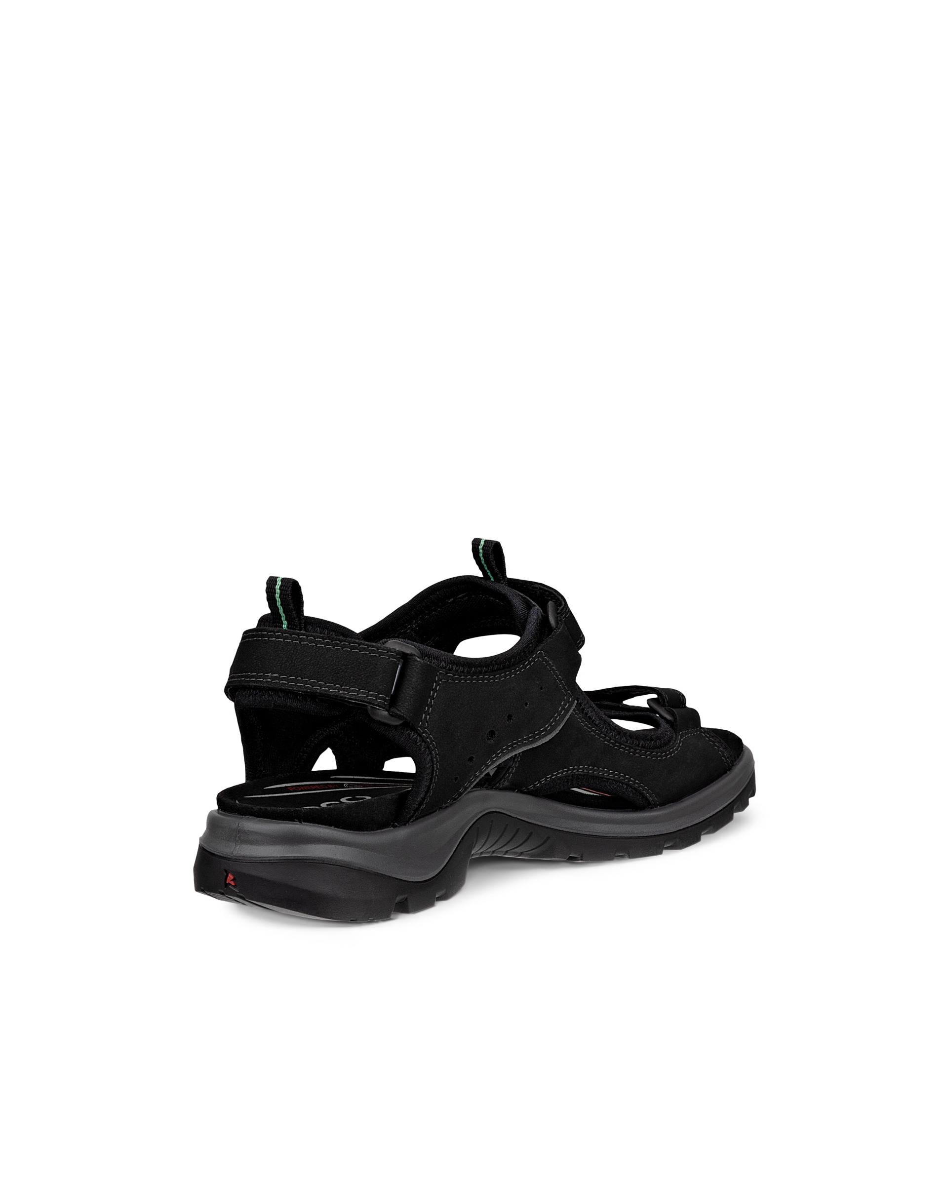 ECCO® Offroad nubuko žygio basutės moterims - Juoda - Back