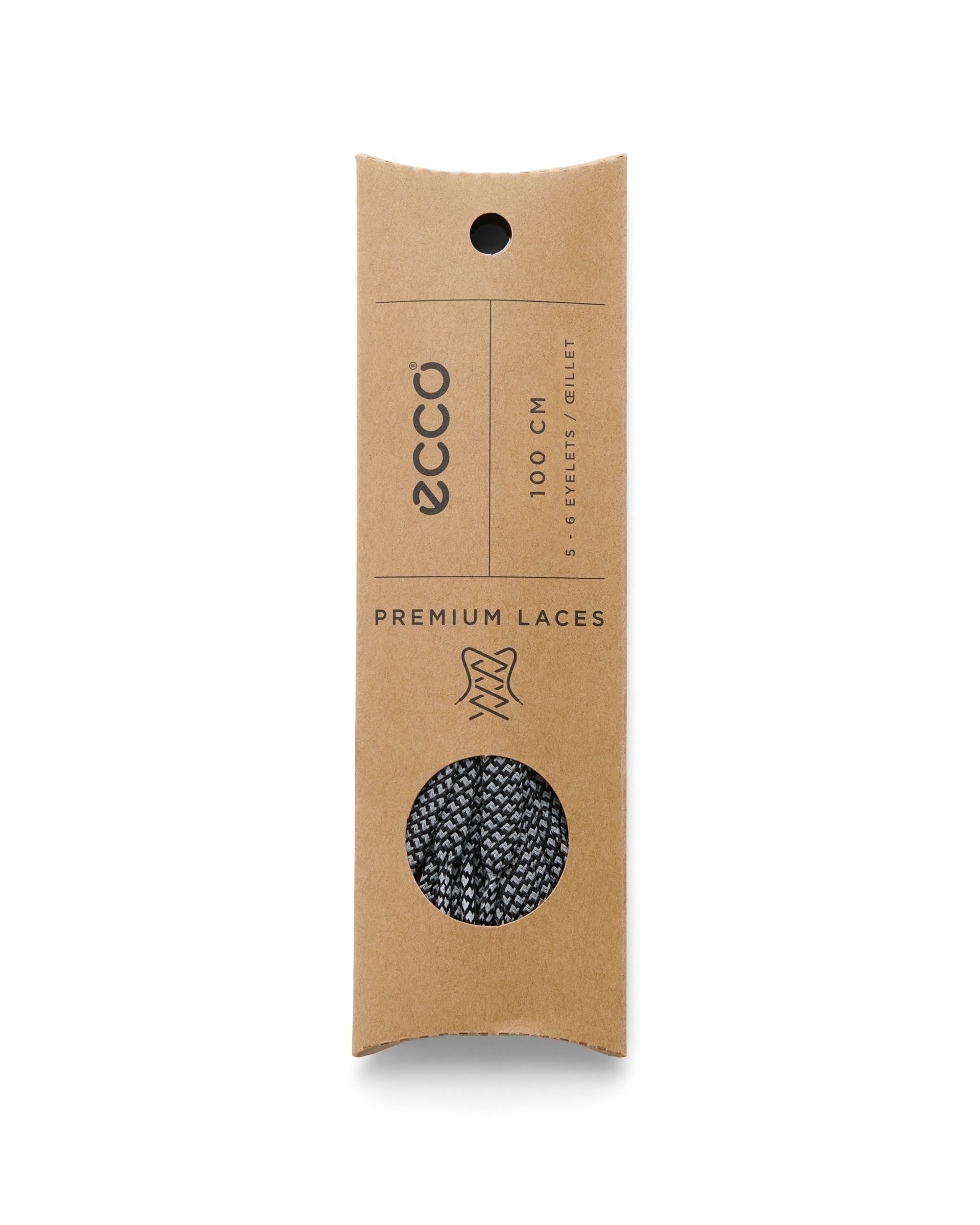 ECCO Reflective Lace — Black