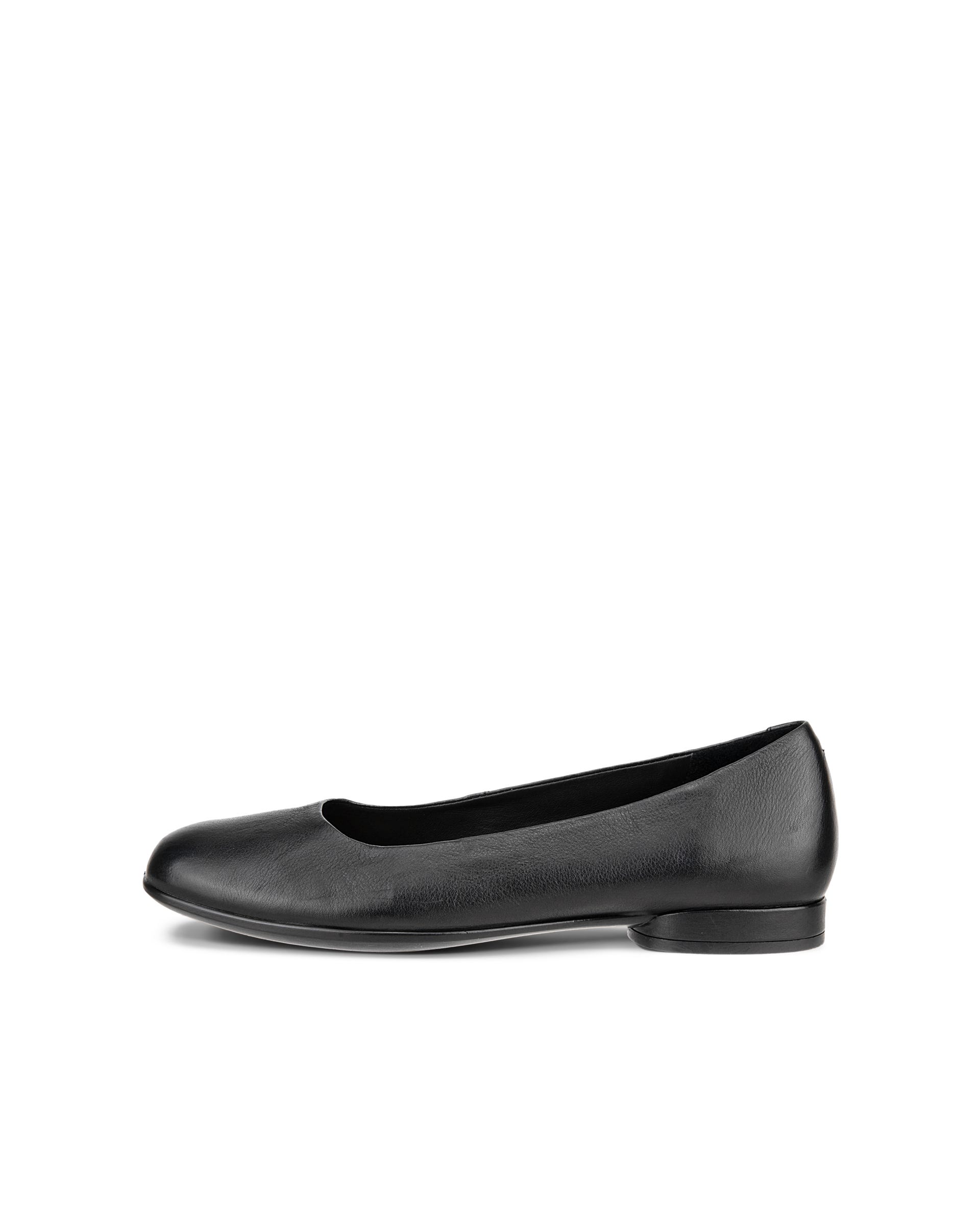 ECCO® Anine Ballerinasko skinn dam - Svart - Outside