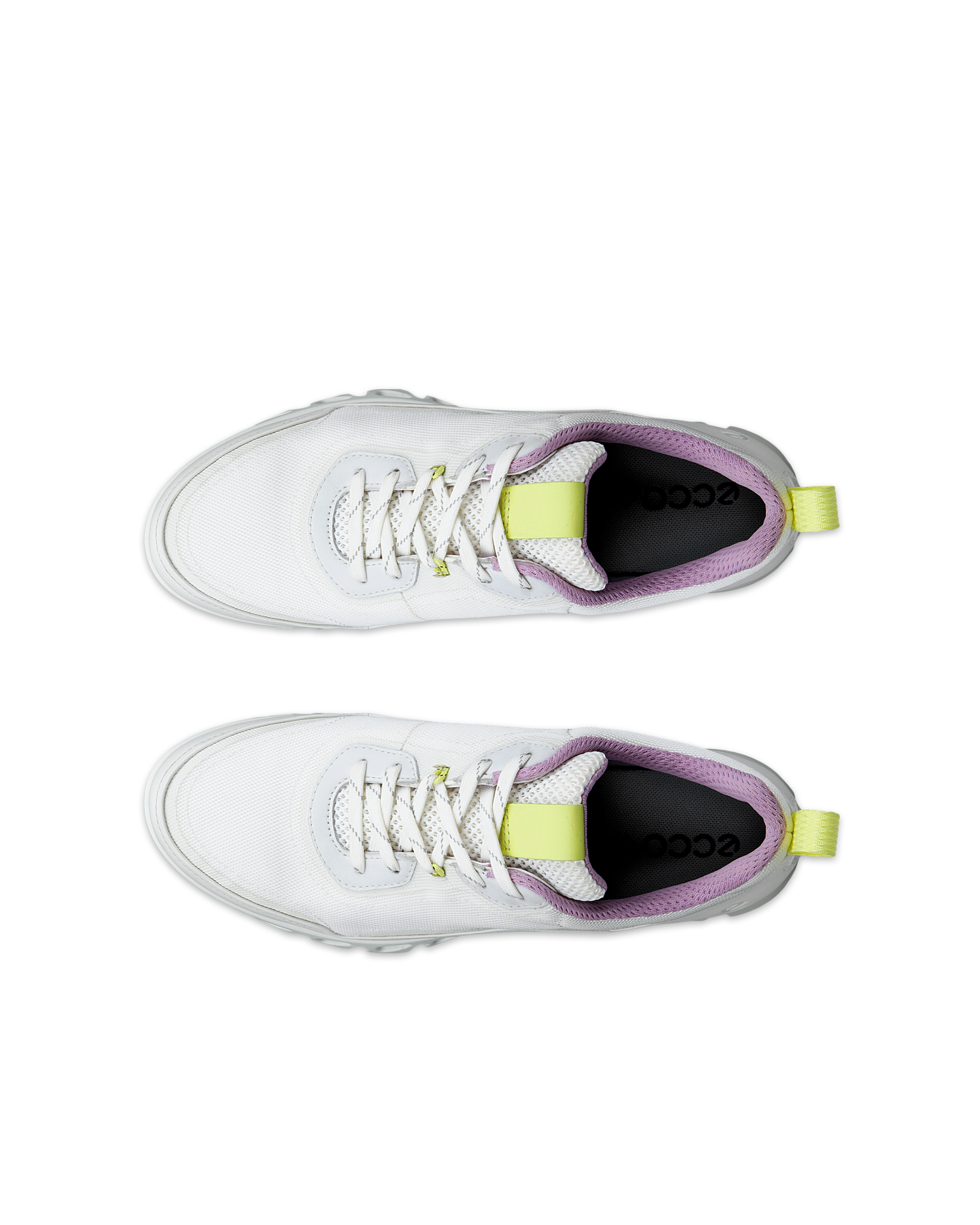 Women's ECCO® Multi-Vent Textile Gore-Tex Shoe - White - Top left pair