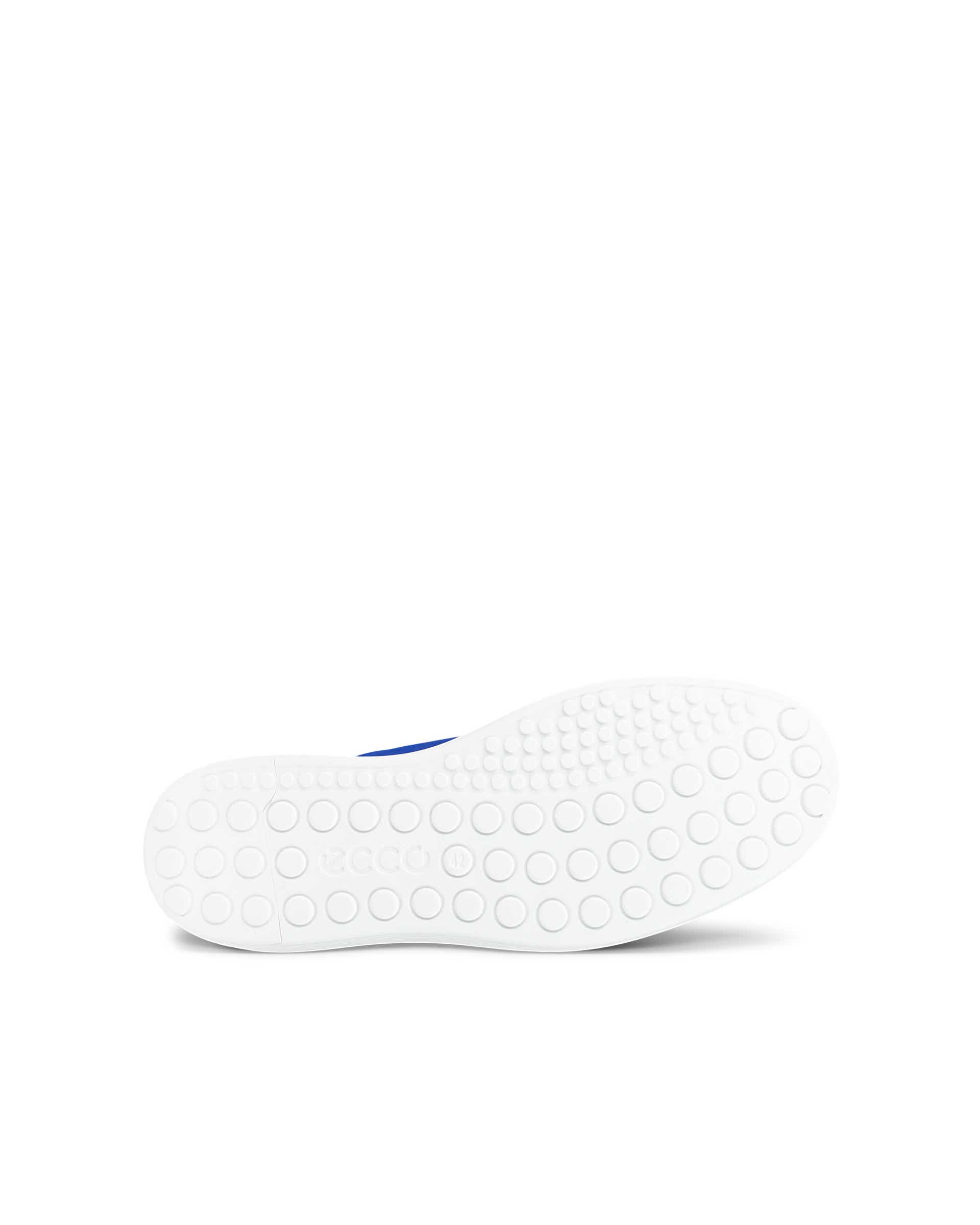 Pánské nubukové tenisky ECCO® Soft 60 - Modrá - Sole