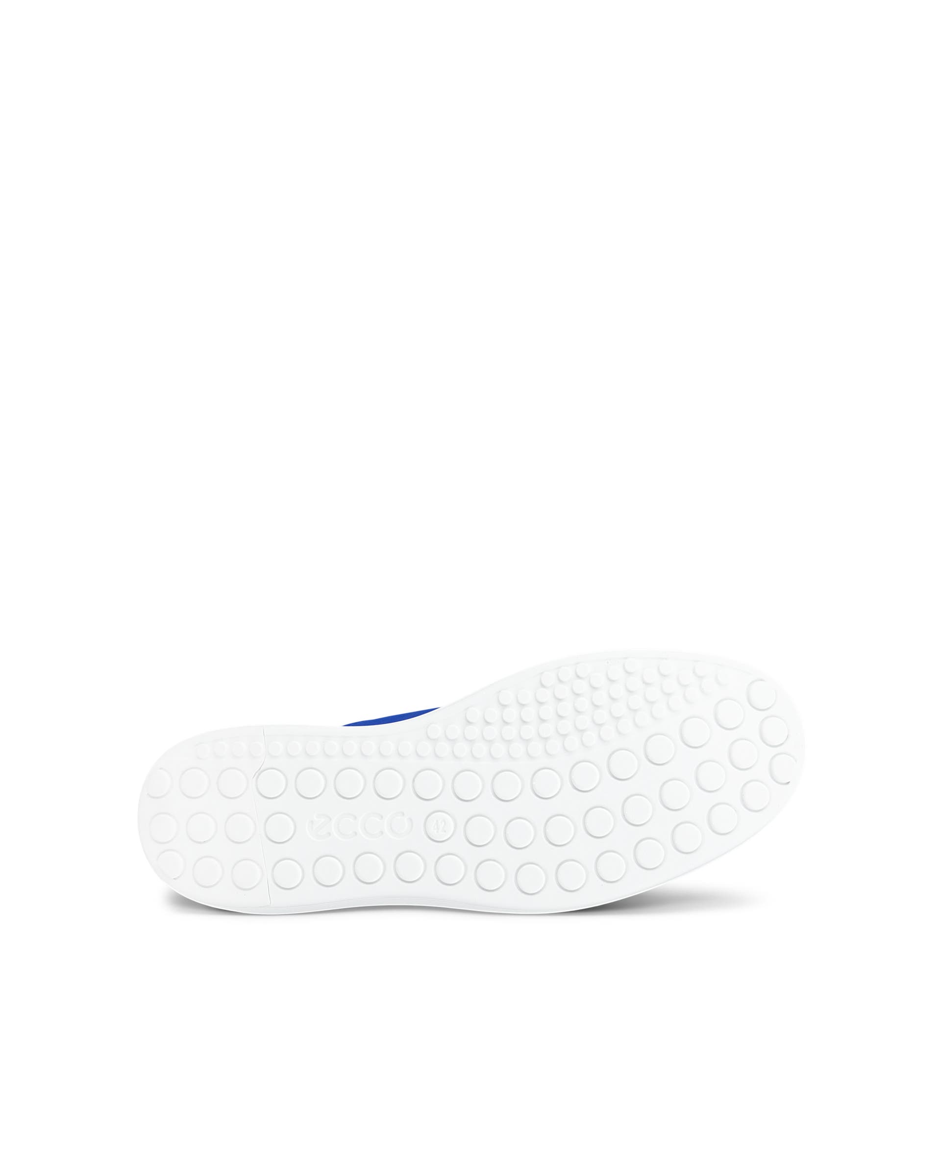 Pánské nubukové tenisky ECCO® Soft 60 - Modrá - Sole