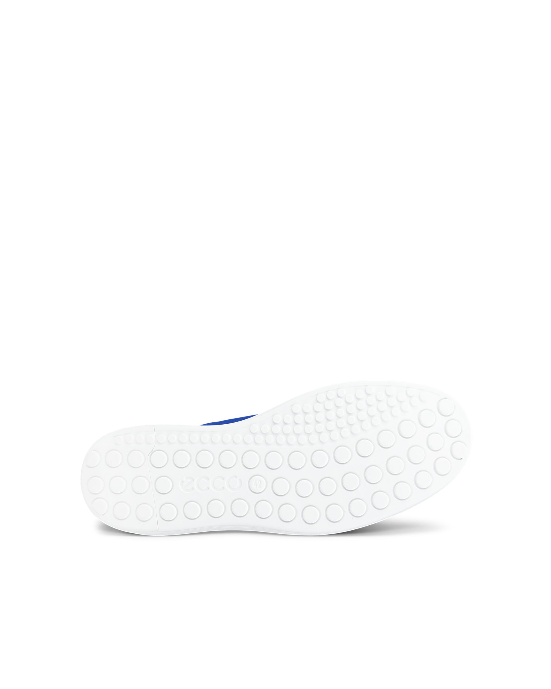 Pánské nubukové tenisky ECCO® Soft 60 - Modrá - Sole