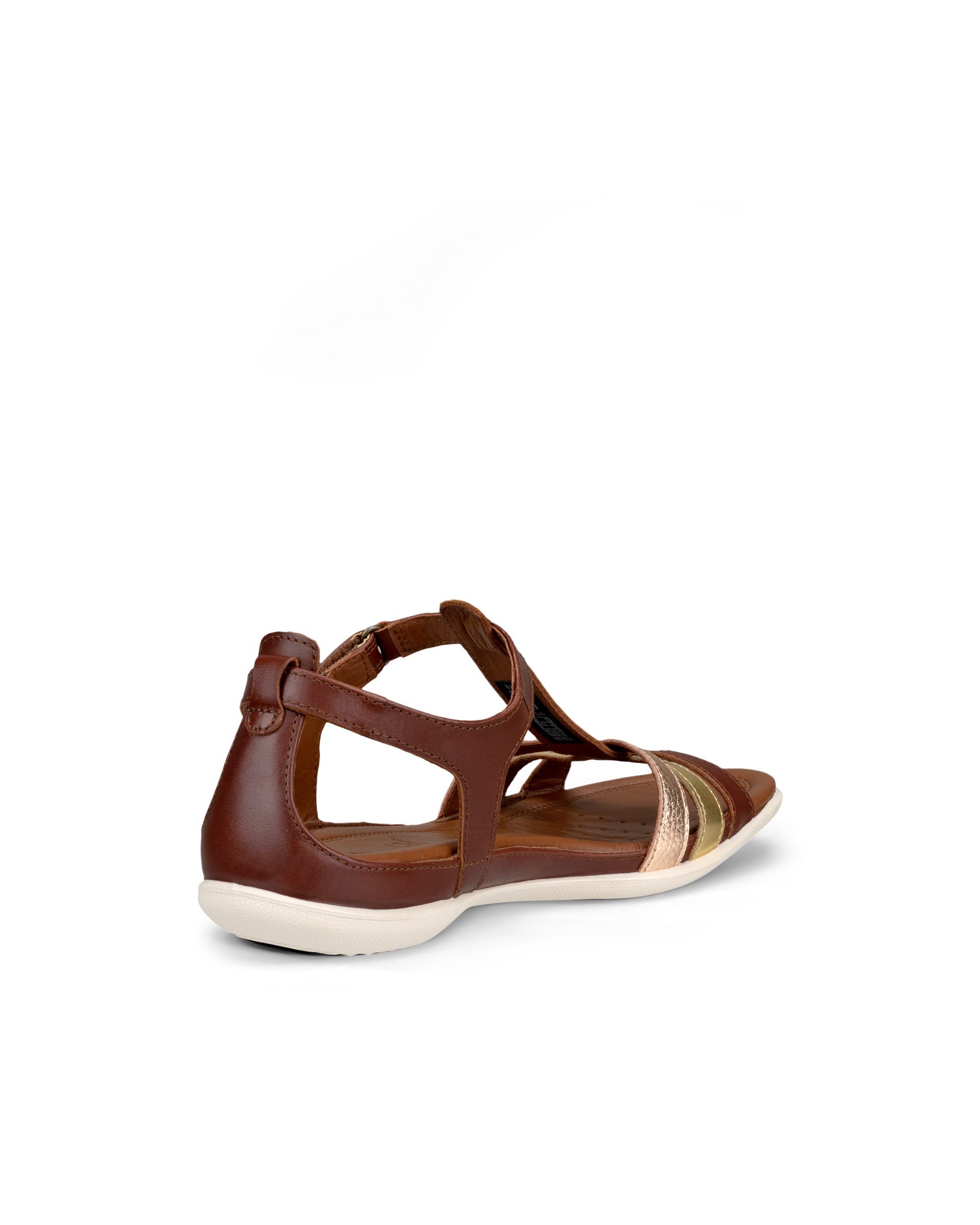 Women's ECCO® Flash Leather T-Bar Sandal