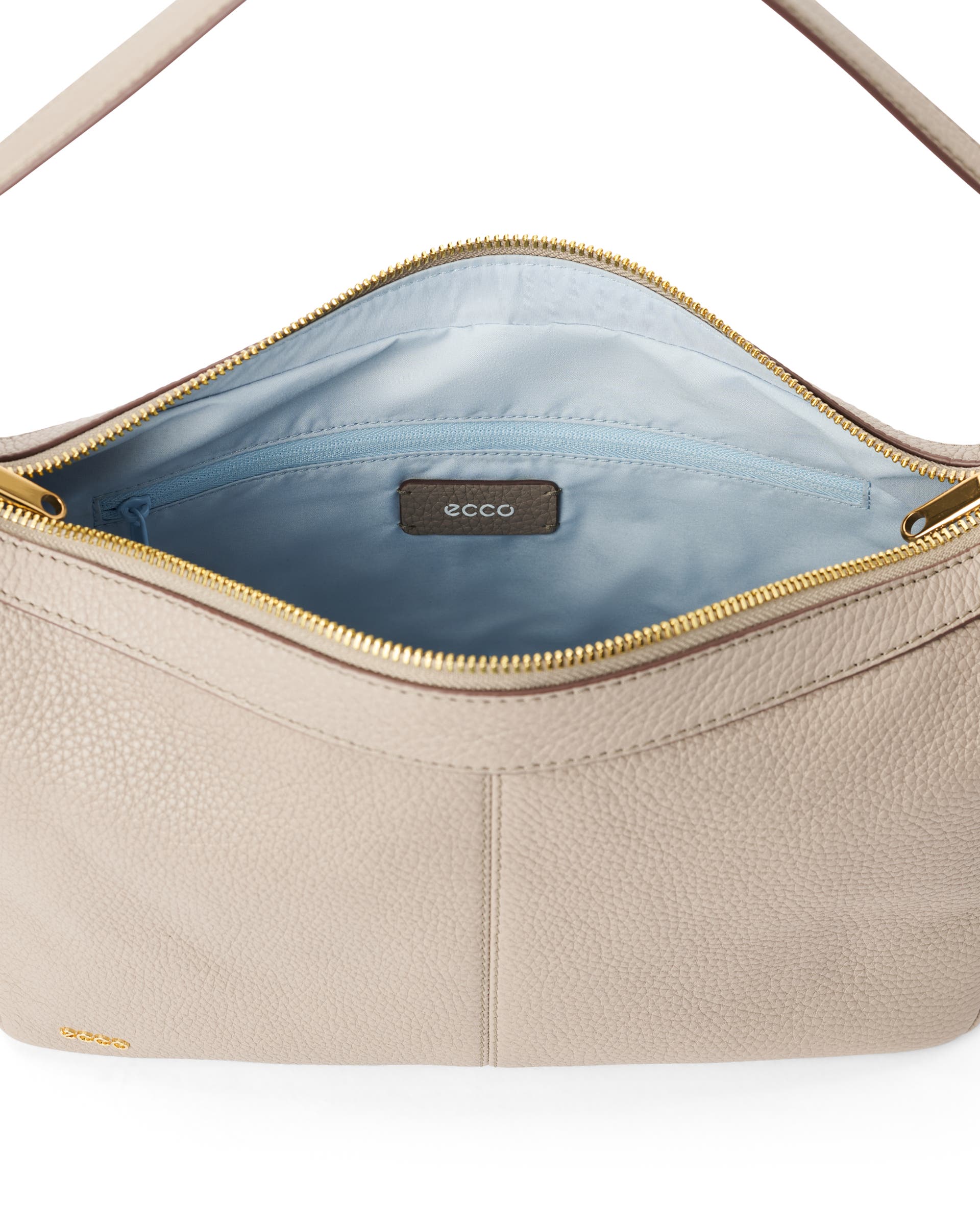 ECCO® Hobo bőr hobo táska - Bézs - Inside