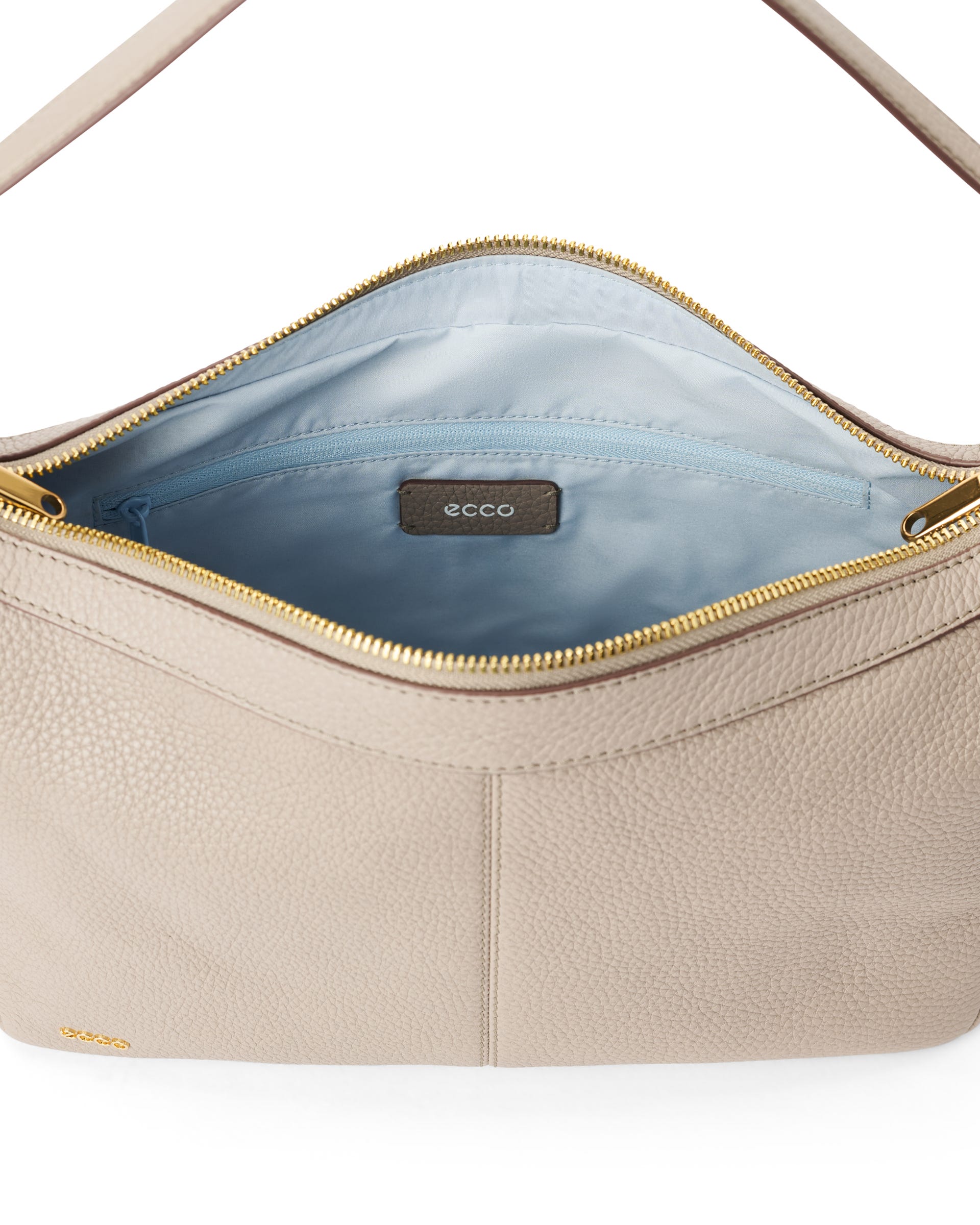 ECCO® Hobo bőr hobo táska - Bézs - Inside
