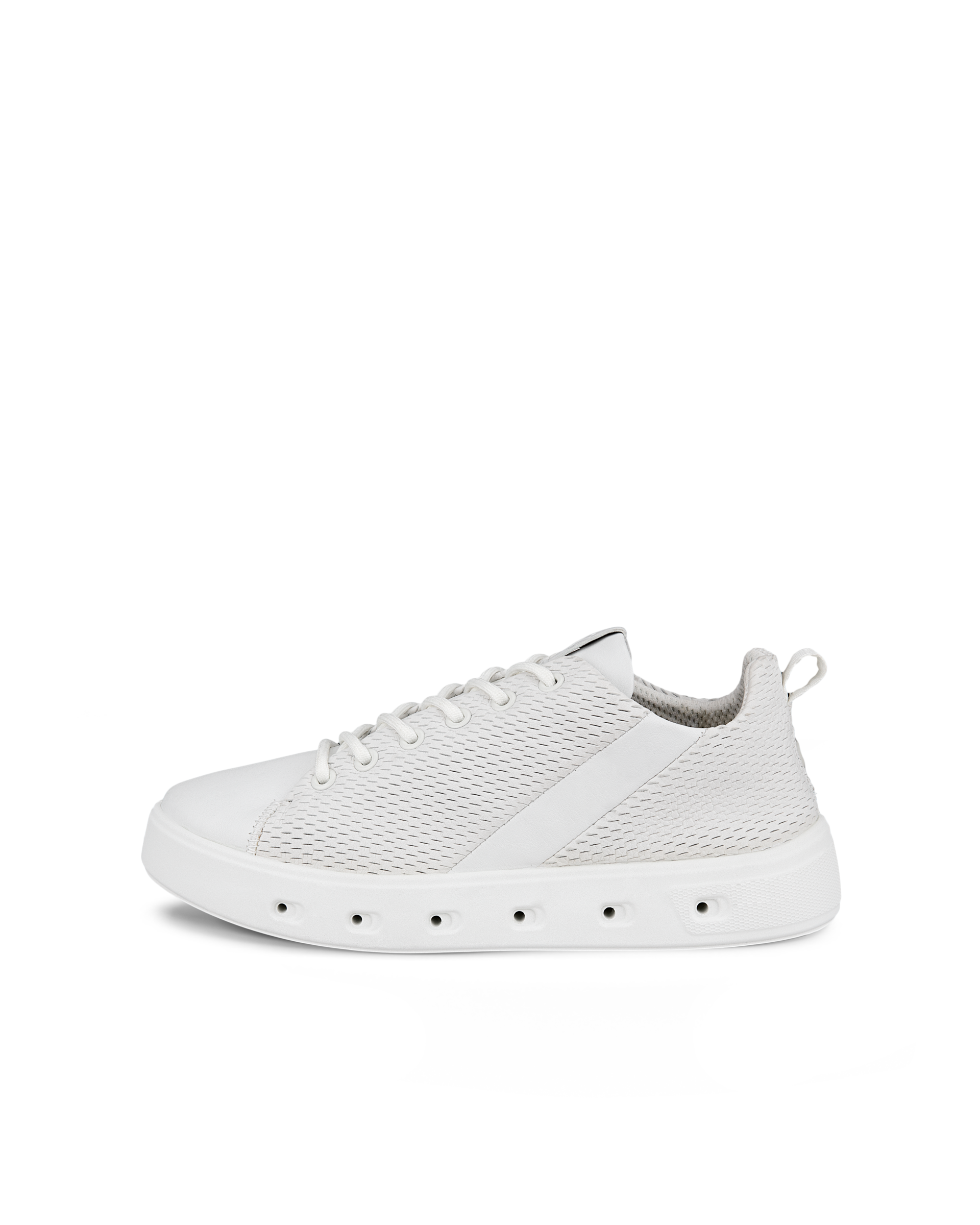 ECCO® Street 720 Dames leren sneaker met Gore-Tex - Wit - Outside