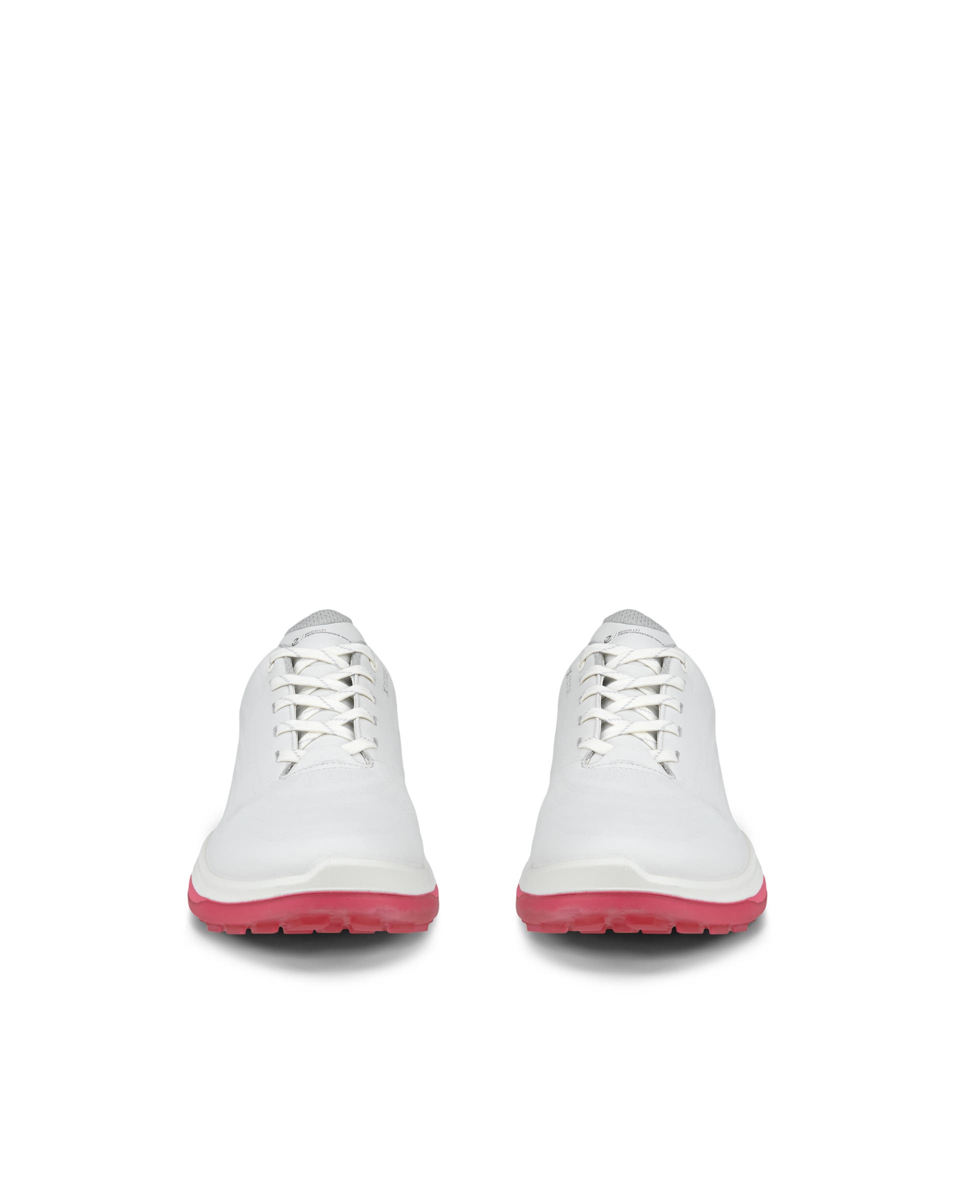 Sapatos golfe impermeáveis couro mulher ECCO® Golf LT1 - Branco - Front pair