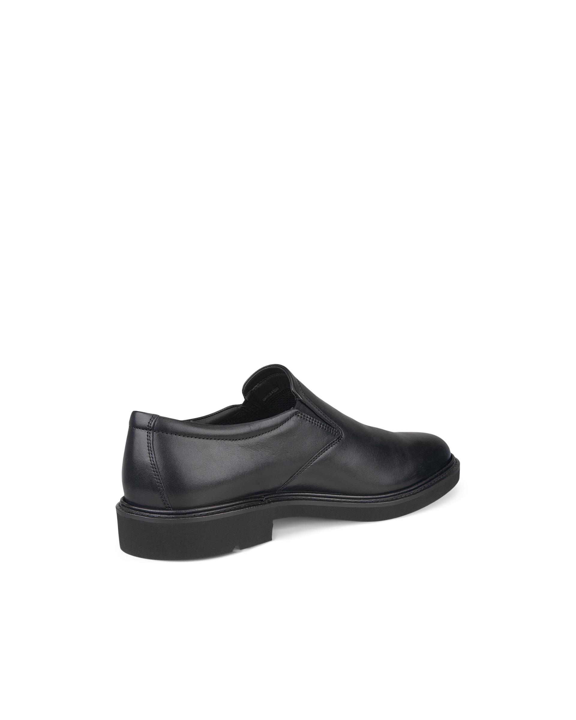 ECCO® Metropole London chaussures habillée sans lacet en cuir pour homme - Noir - Back