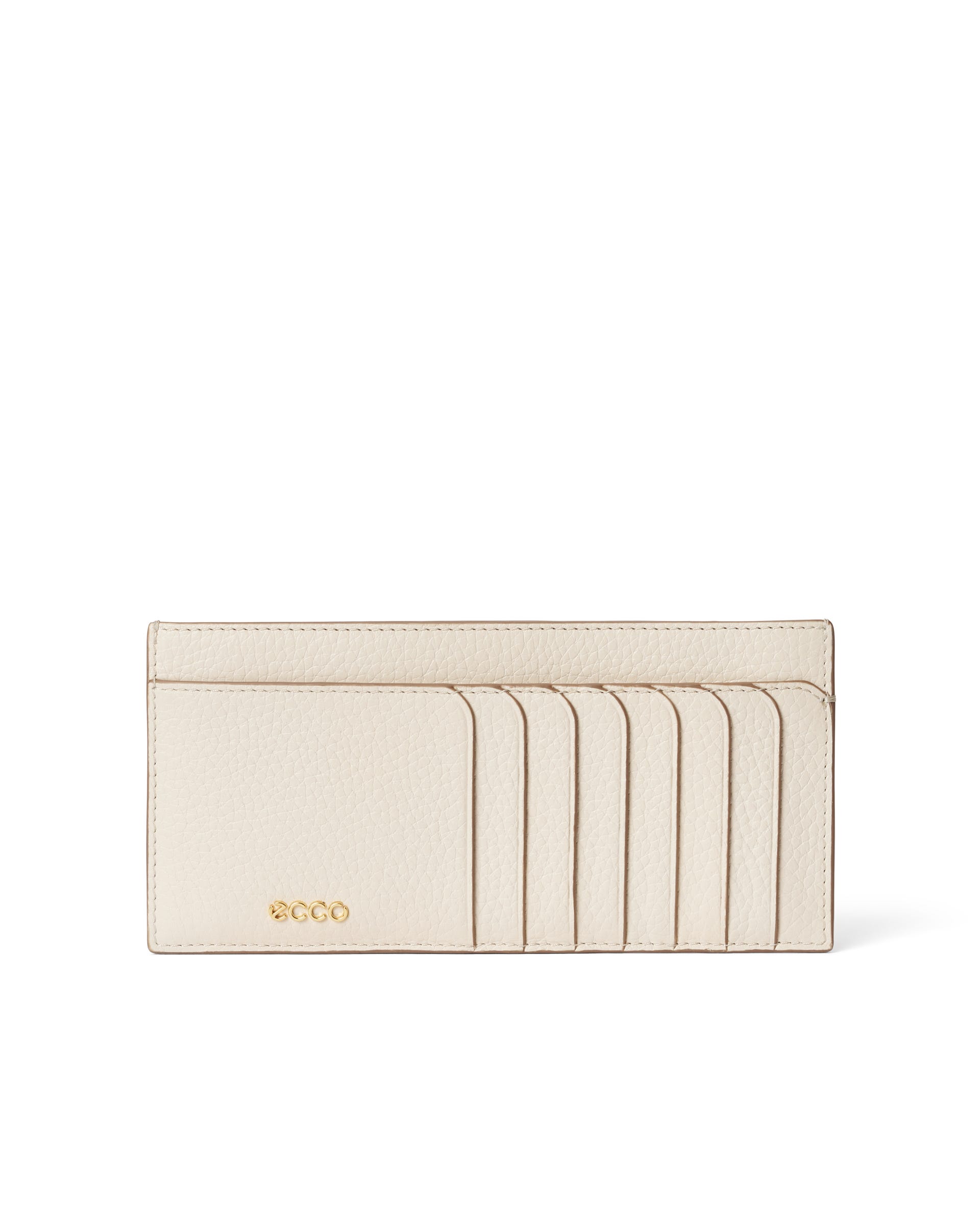 ECCO Wallet Pebbled レザーウォレット - ベージュ - Main
