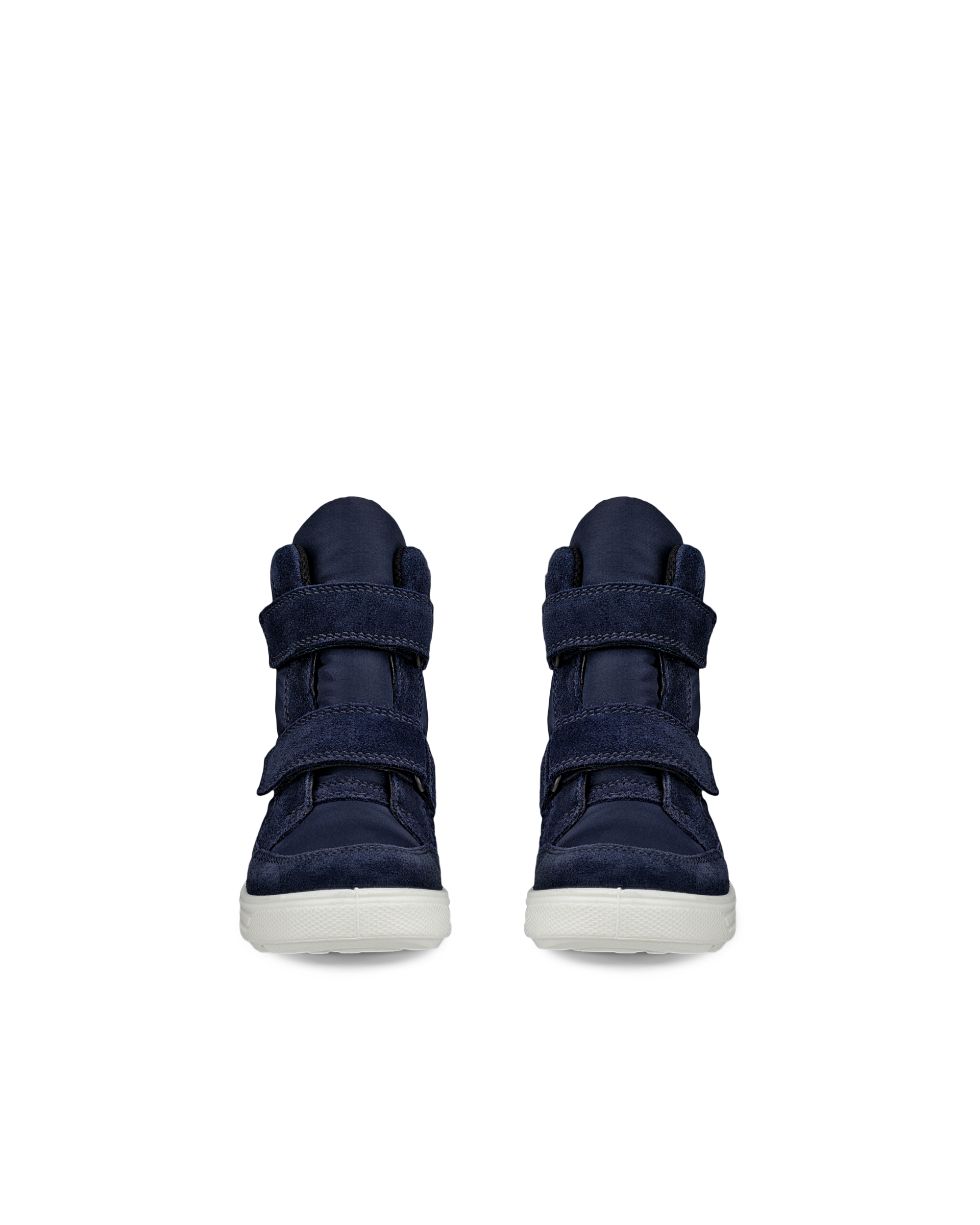 Kids' ECCO® Urban Snowboarder Suede Gore-Tex Winter Boot - Blue - Front pair