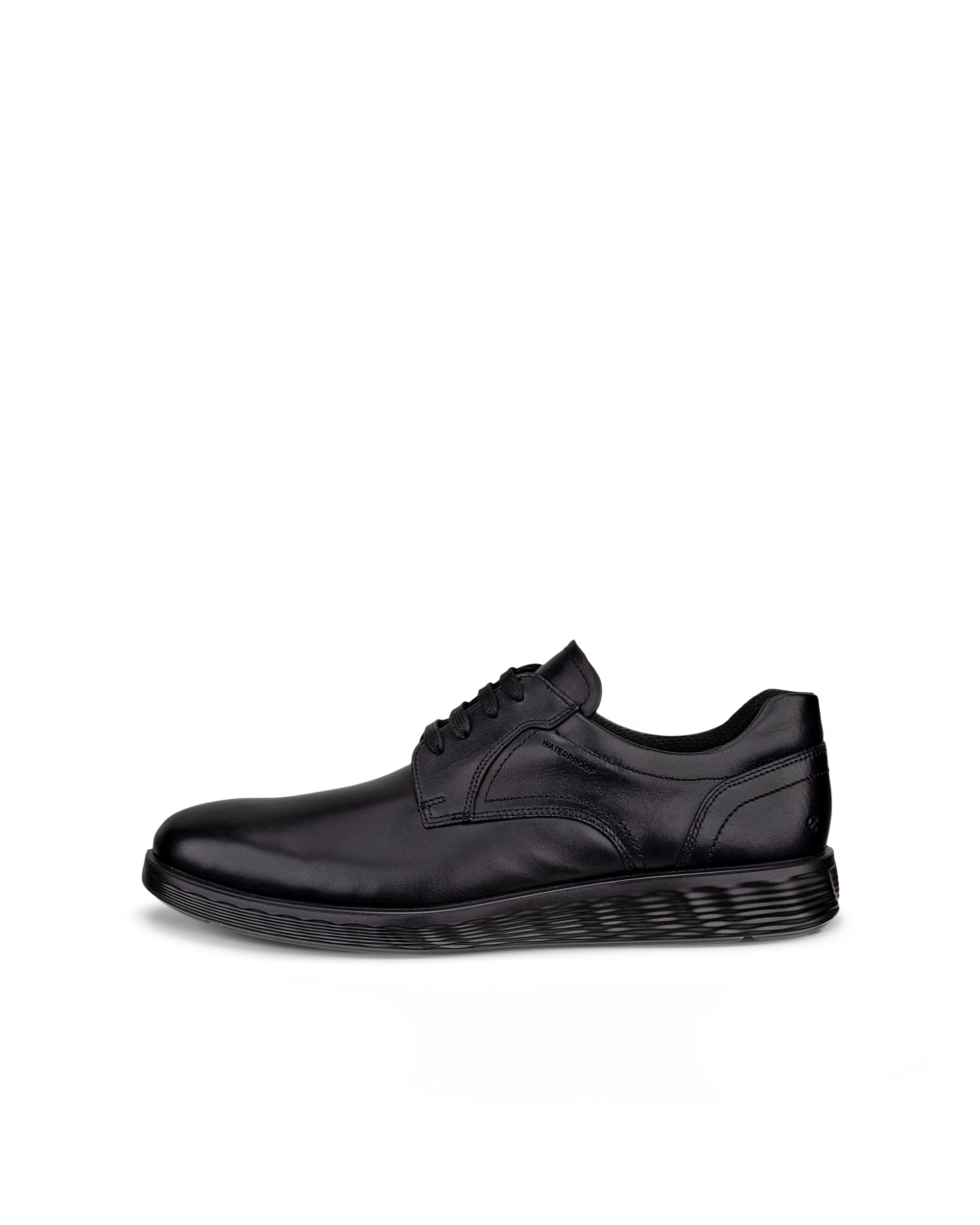 ECCO S Lite Hybrid - Men's Leather Waterproof Shoe - Black