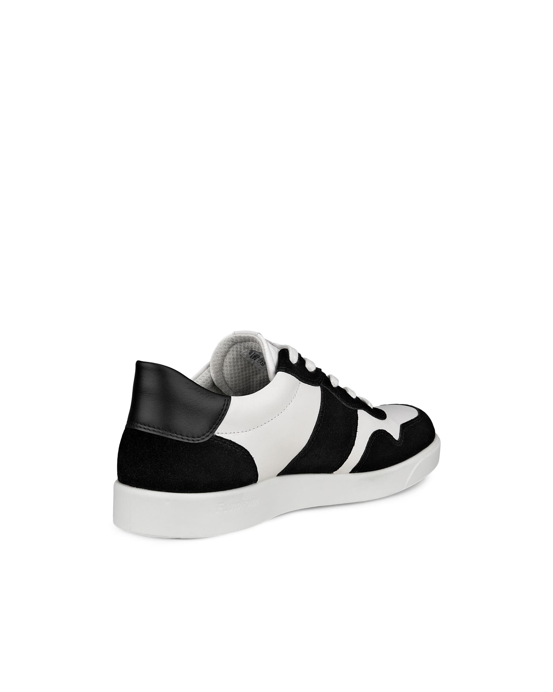 ECCO® Street Lite sneakers i ruskind til damer - Sort - Back