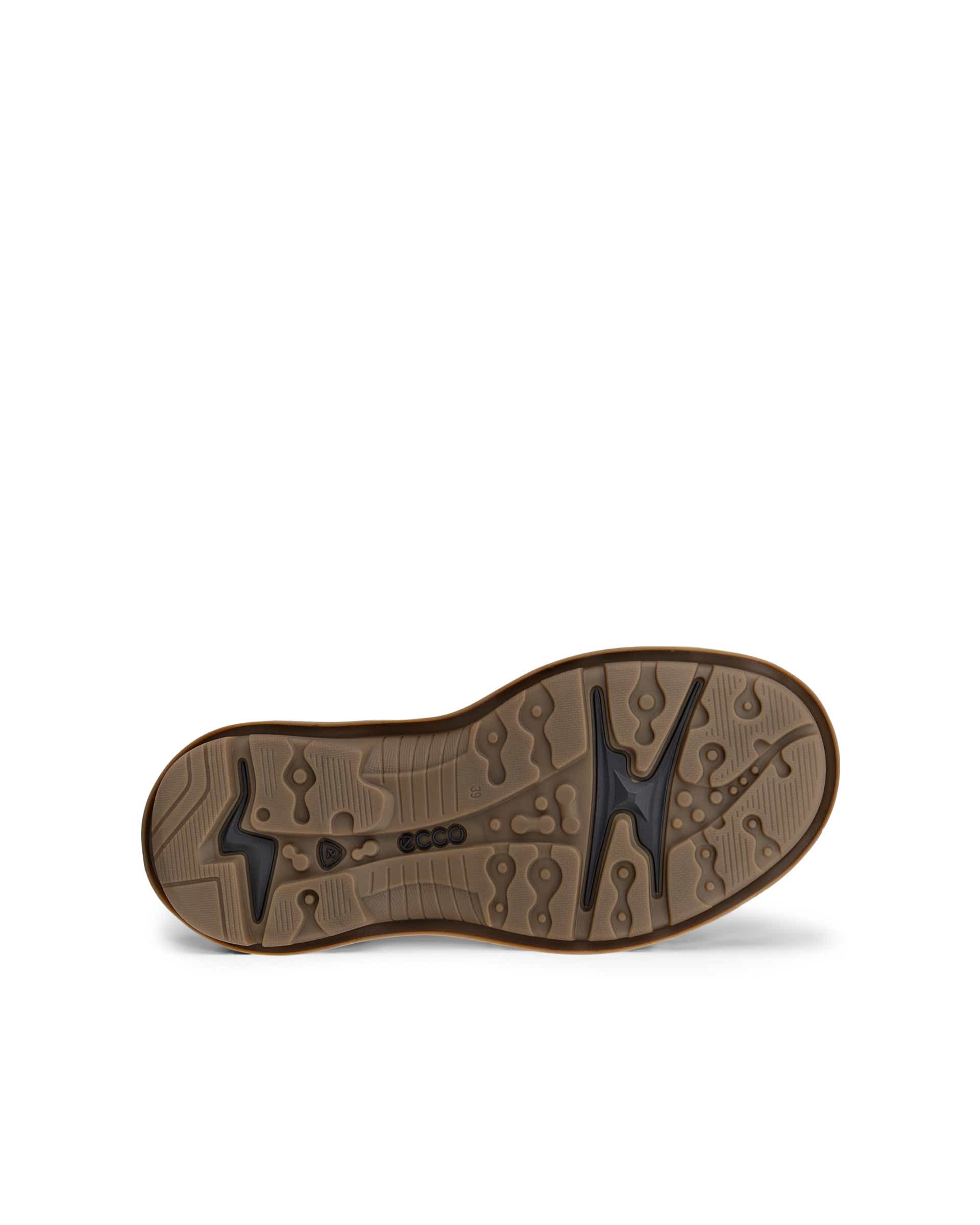 ECCO OFFROAD WOMEN ウィメンズ レザーレースアップシューズ - ブラック - Sole