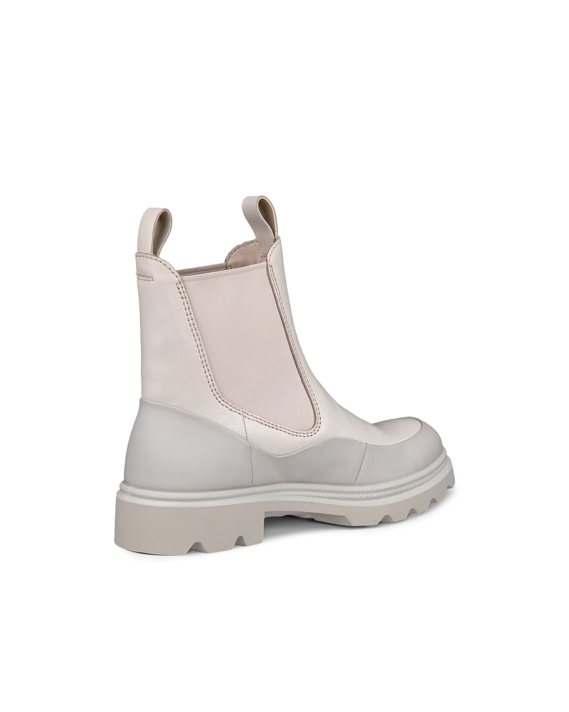 ECCO Grainer Women ウィメンズ レザーチェルシーブーツ - ベージュ - Back