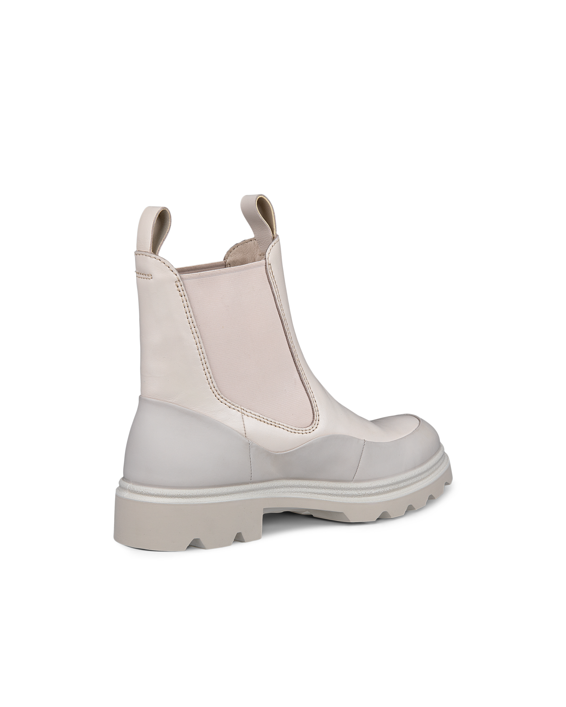 ECCO Grainer Women ウィメンズ レザーチェルシーブーツ - ベージュ - Back