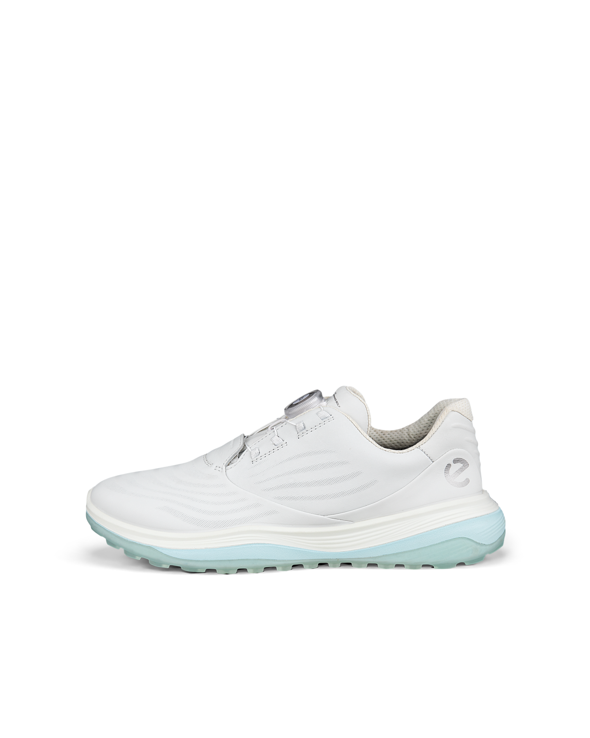 Women's ECCO® Golf LT1 Hybrid Boa Leather Waterproof Golf Shoe | White