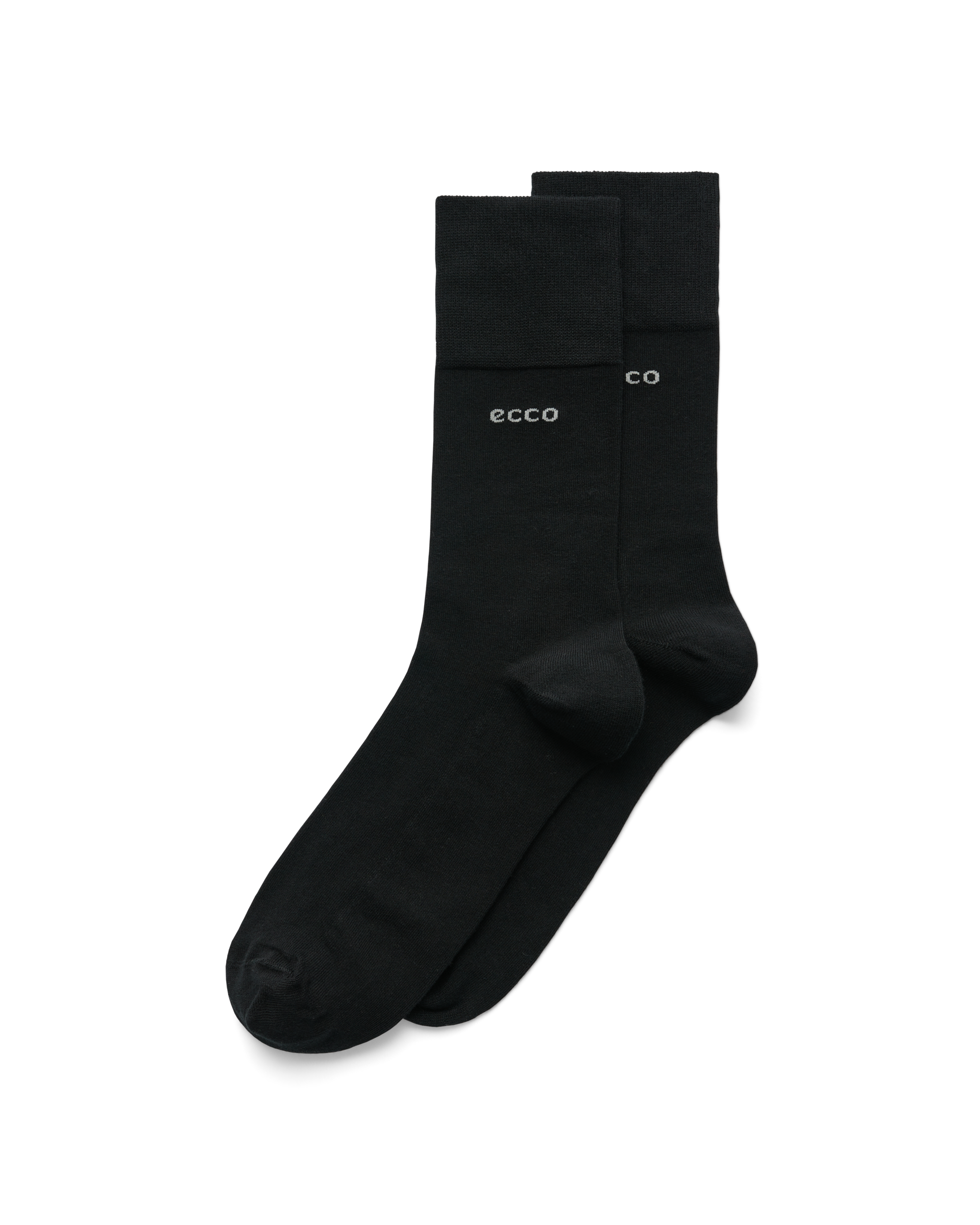 ECCO® Longlife Unisex Halbhohe Socken - Schwarz - Main