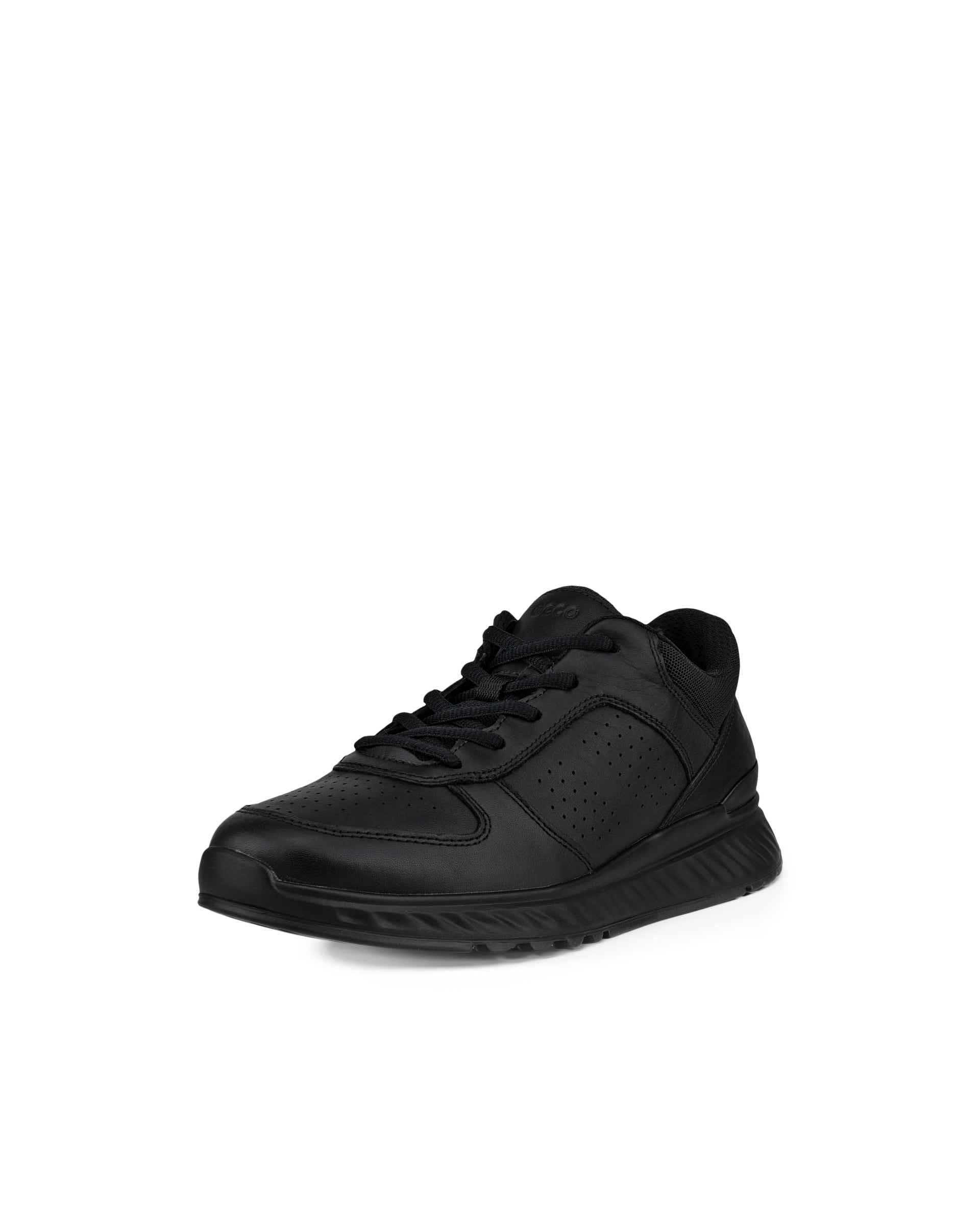 ECCO® Exostride Dames leren sneaker - Zwart - Main