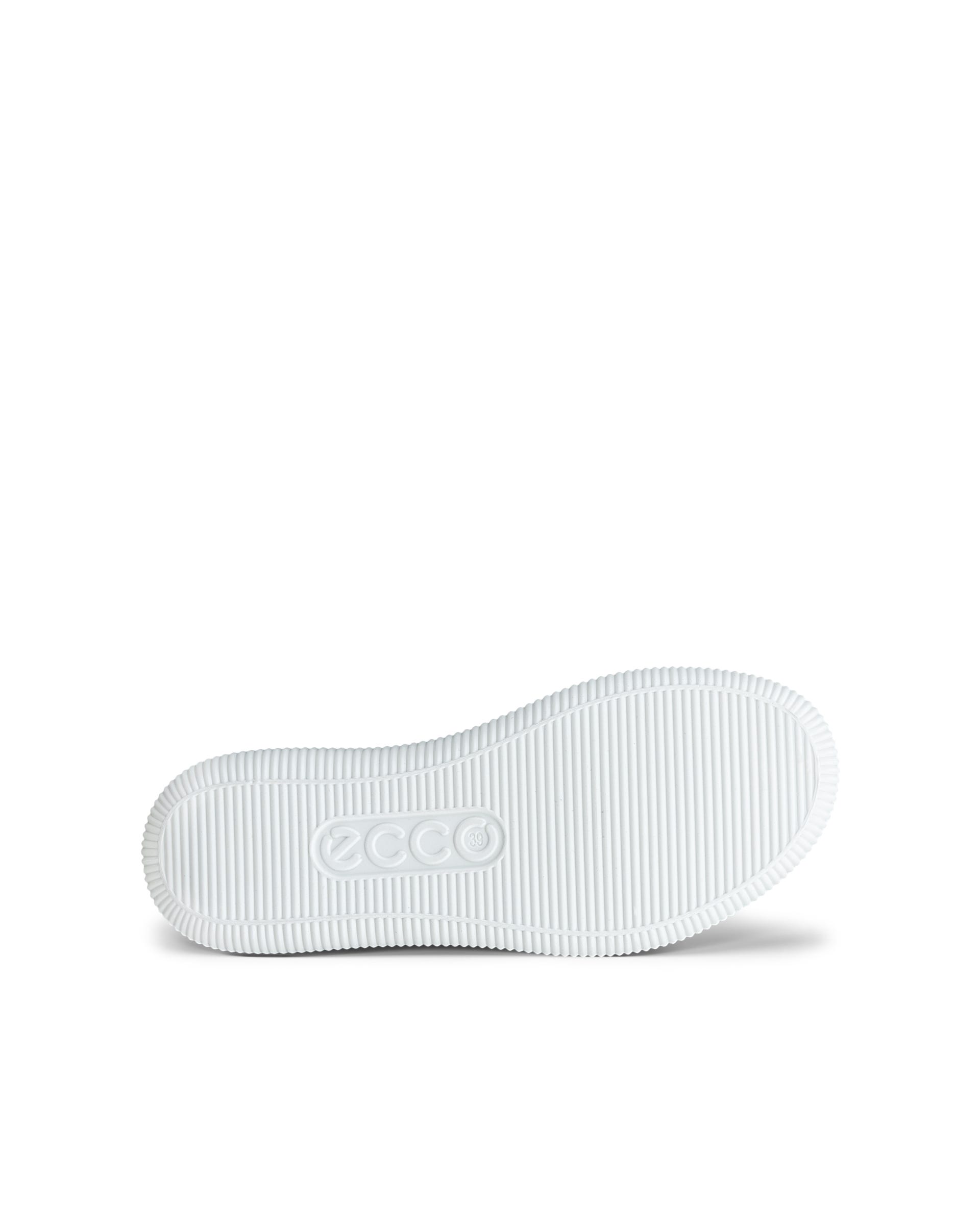 Dámske kožené tenisky ECCO® Soft Zero - Biela - Sole