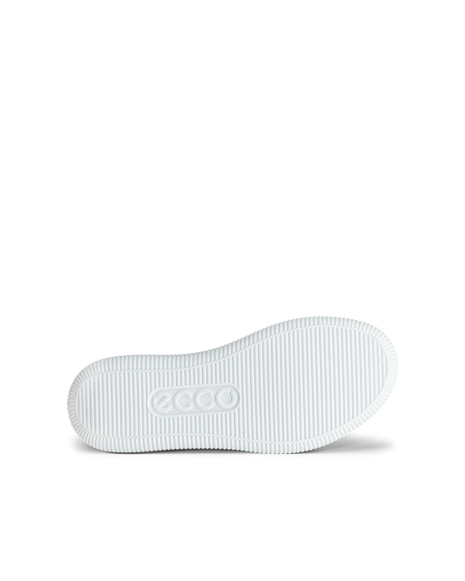 Dámske kožené tenisky ECCO® Soft Zero - Biela - Sole