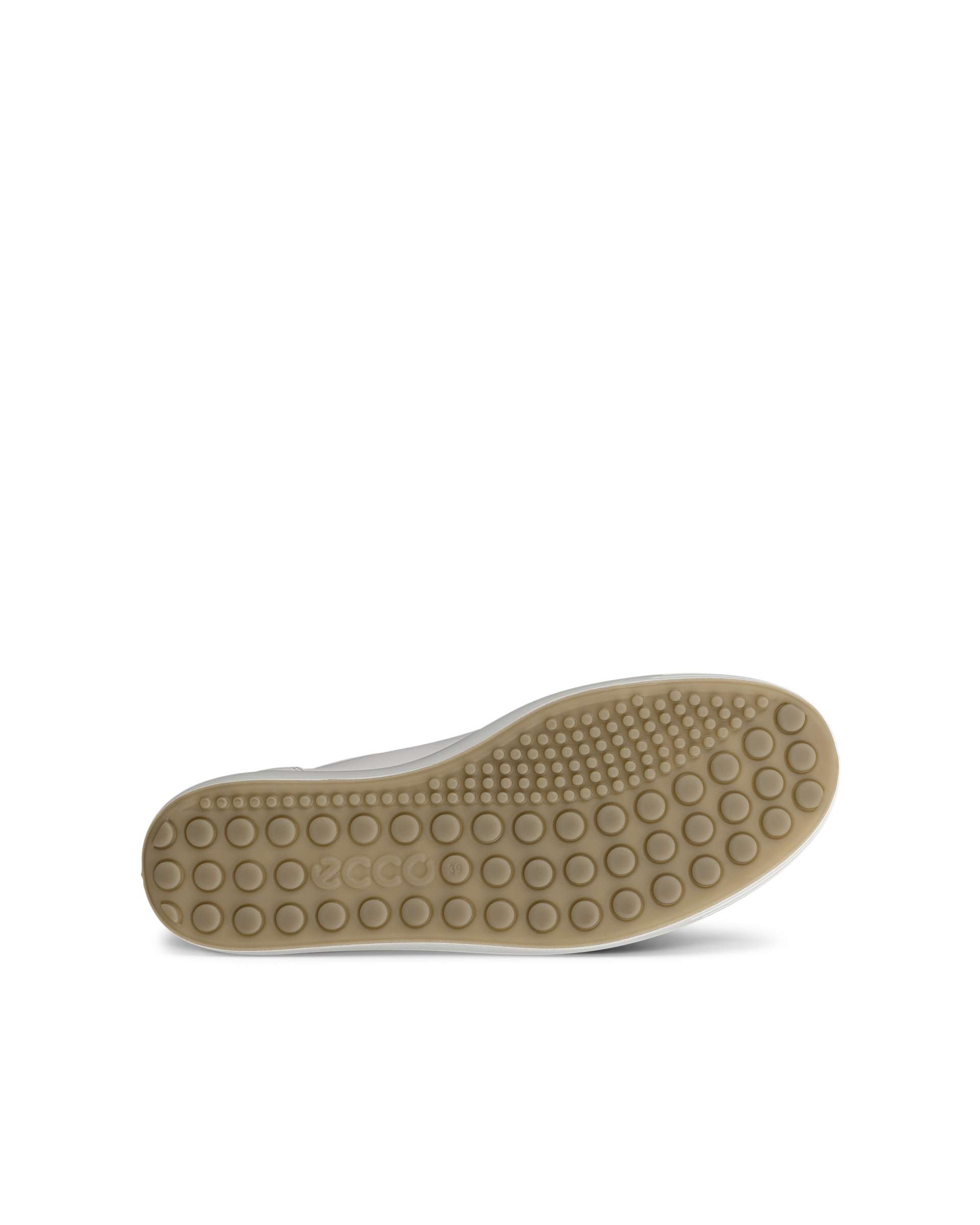 Women's ECCO® Soft 7 Leather Trainer - White - Sole