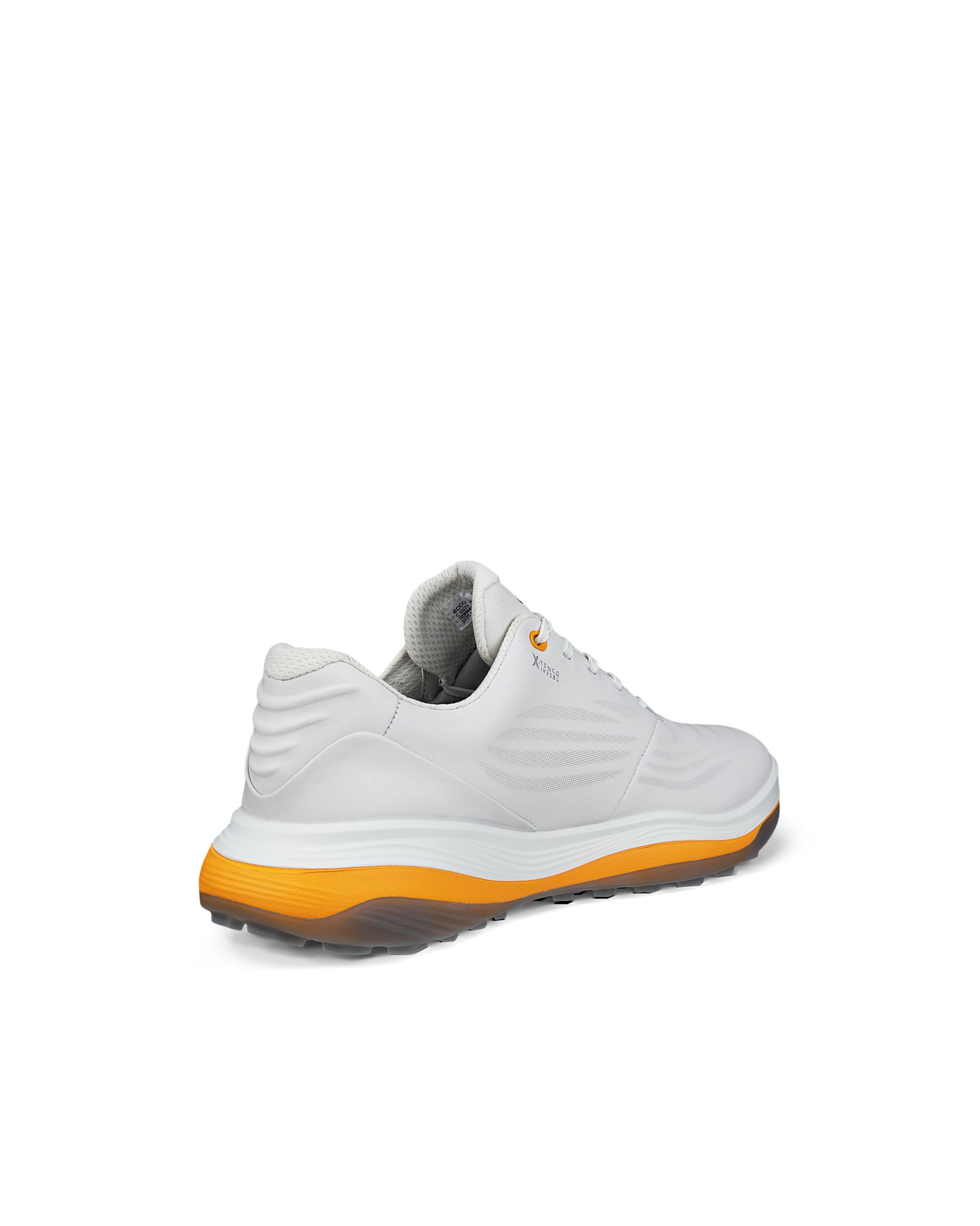 Sapatos golfe impermeáveis couro homem ECCO® Golf LT1 - Branco - Back