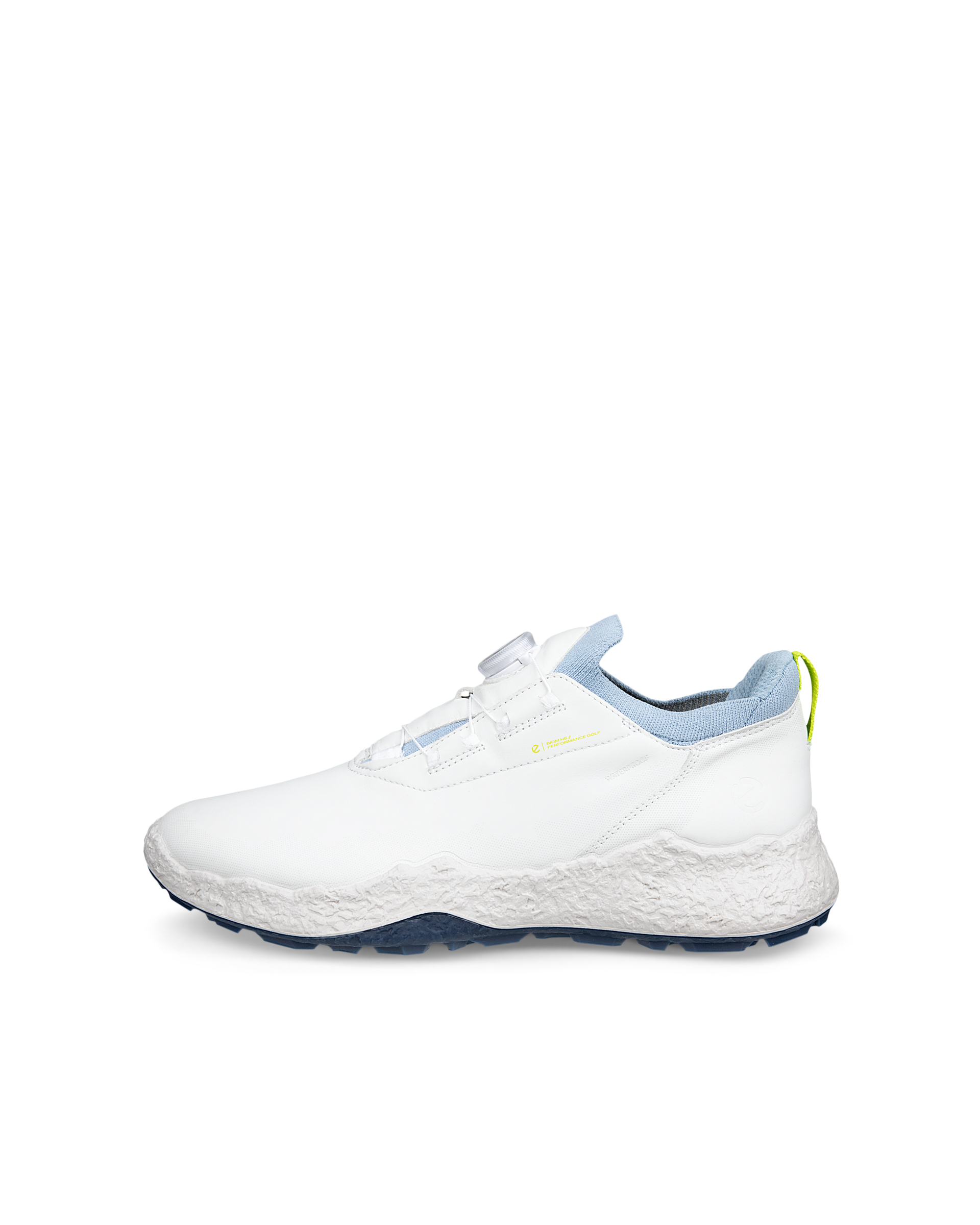 ECCO GOLF BIOM H5 - Men's Leather Waterproof Golf Shoe - White - 44