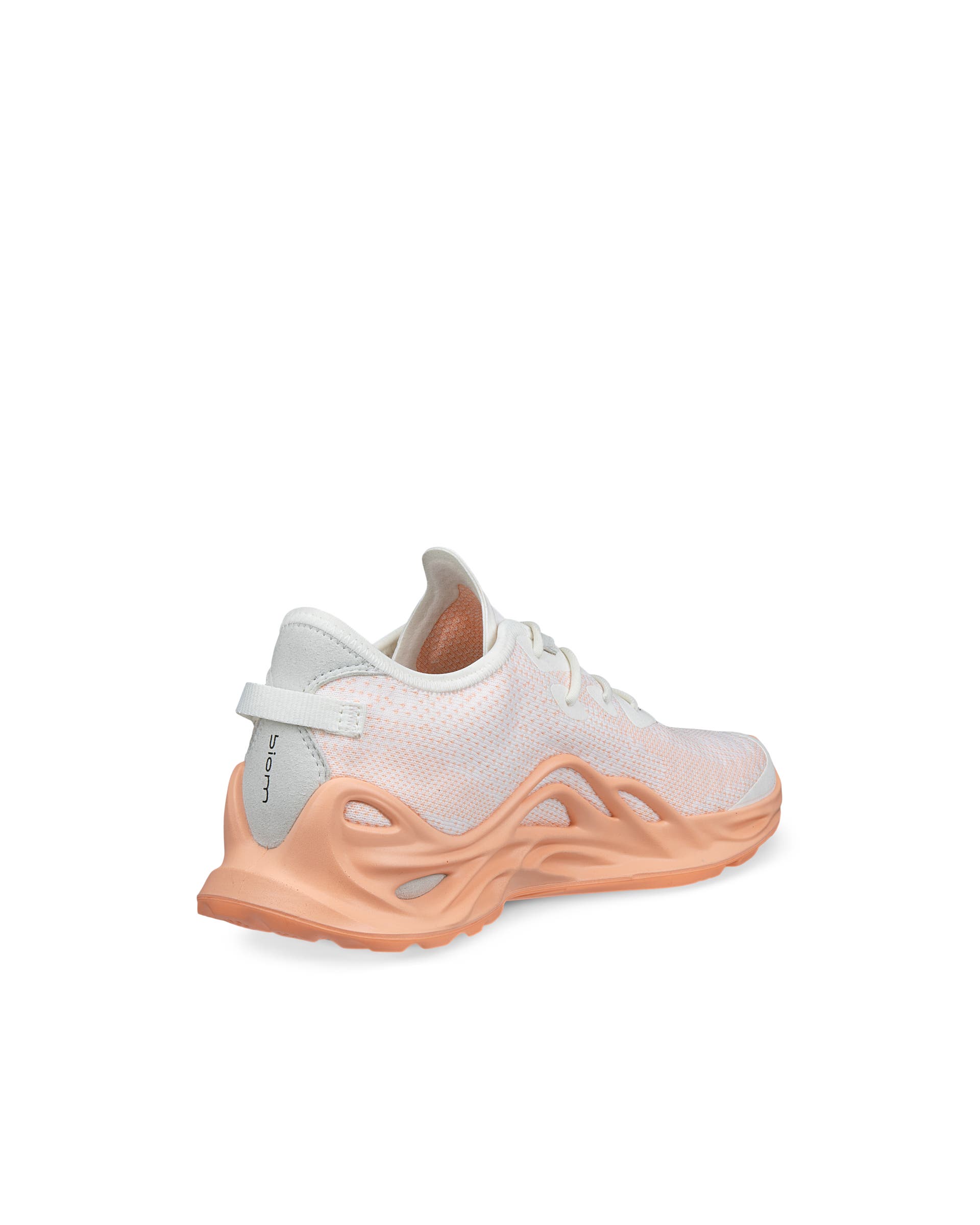 ECCO® BIOM Infinite Dames sneaker van textiel - Oranje - Back