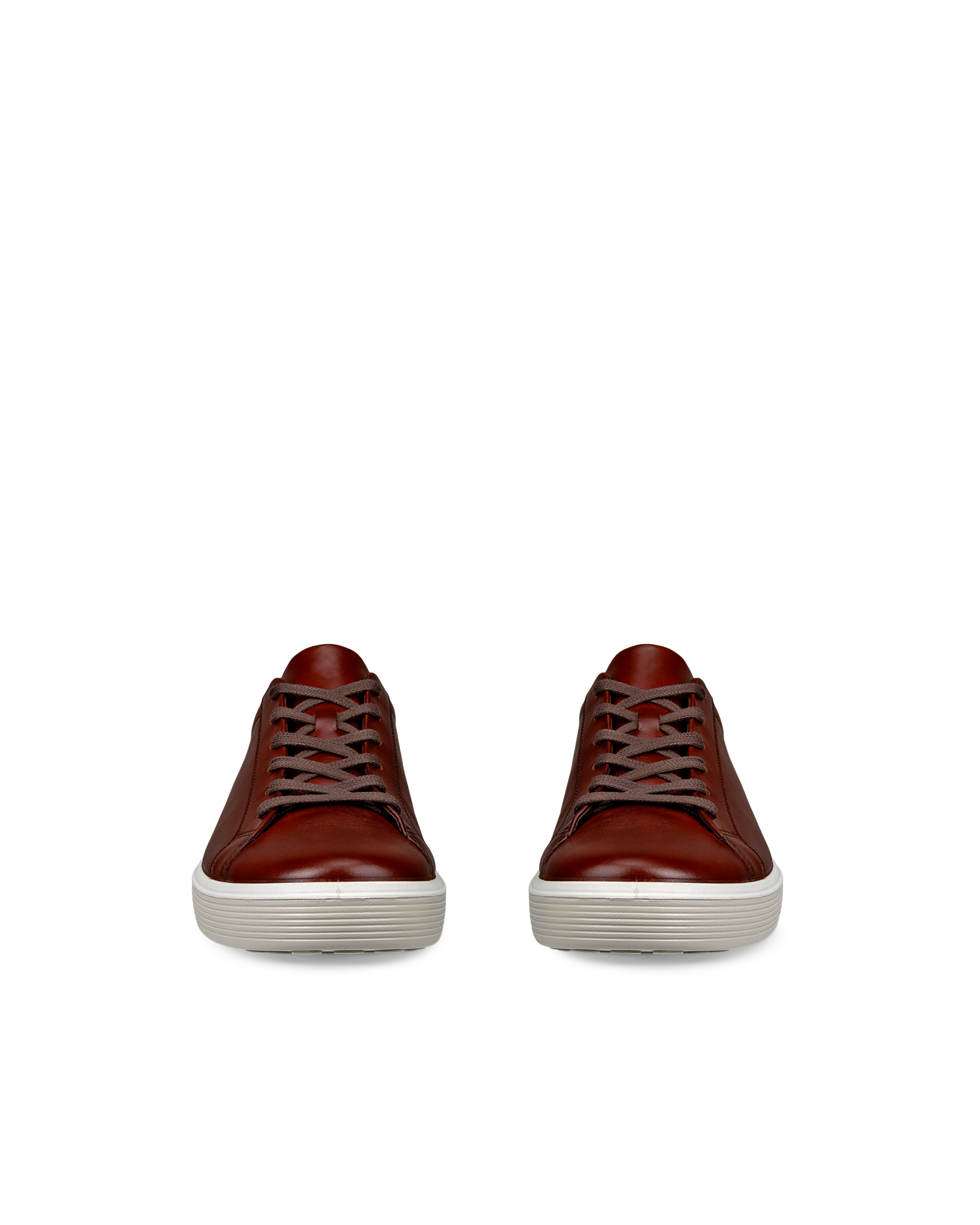 ECCO SOFT 60 MEN メンズ レザースニーカー | ブラウン