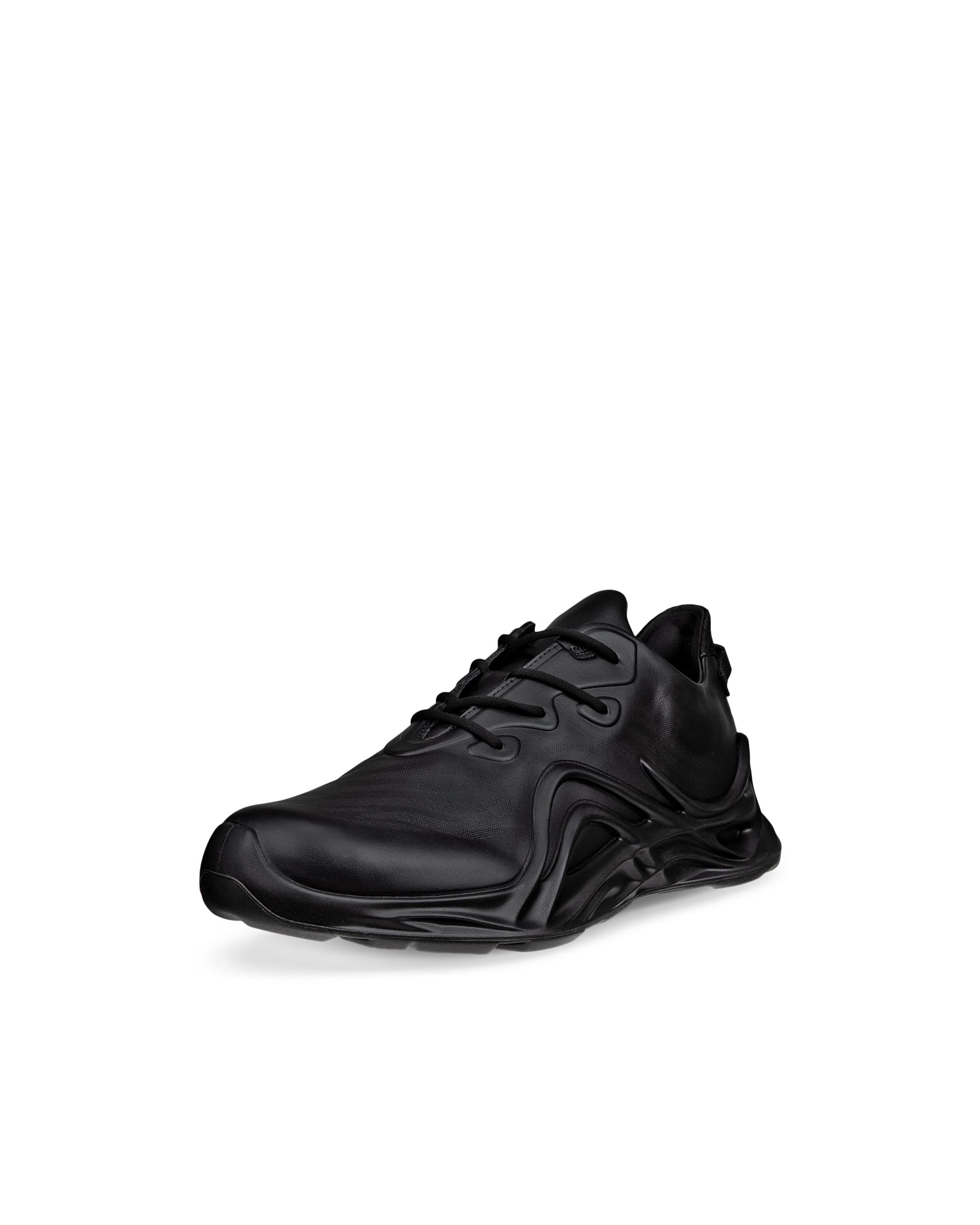 ECCO® Biom Infinite baskets en cuir pour homme - Noir - Main