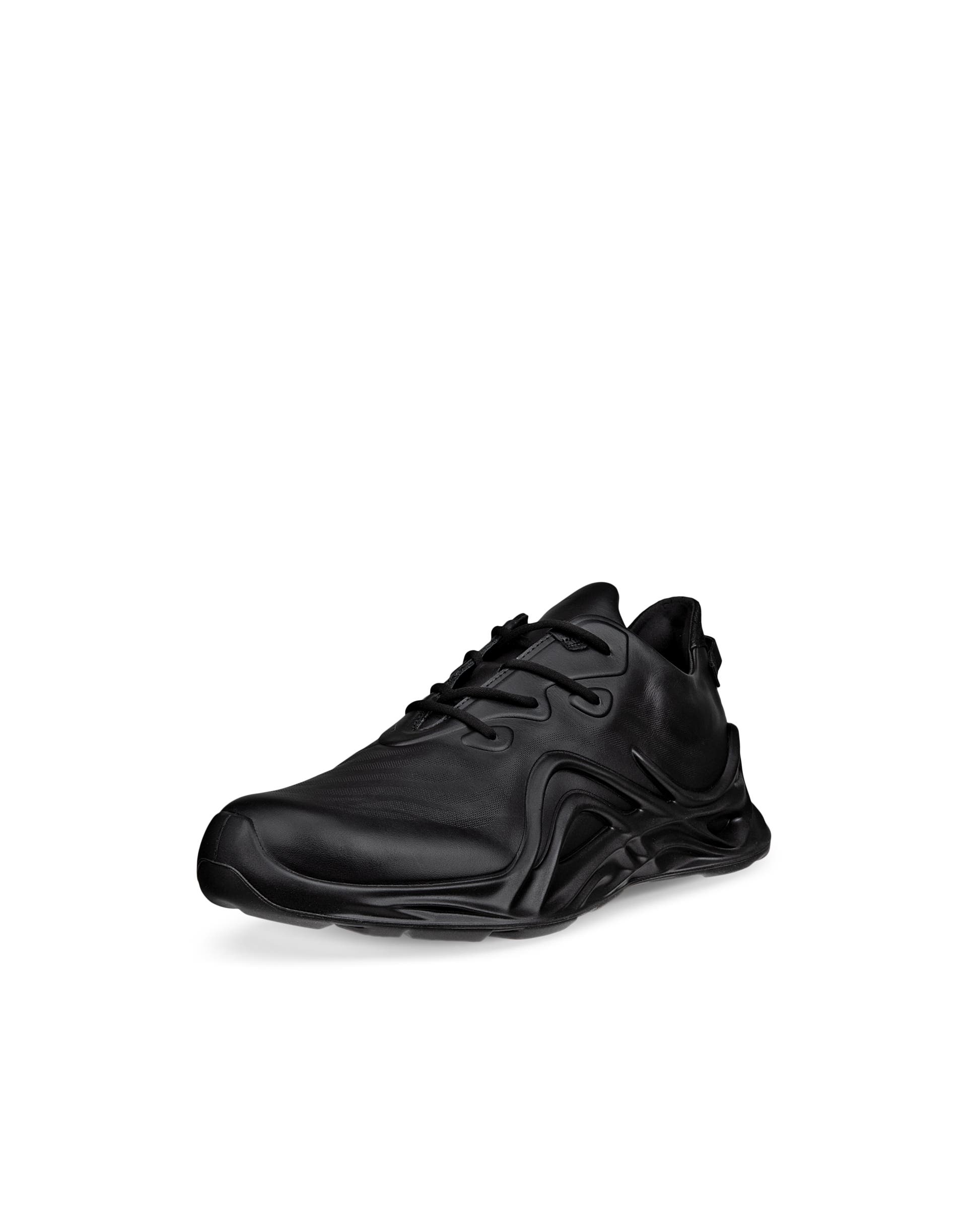 ECCO® Biom Infinite baskets en cuir pour homme - Noir - Main
