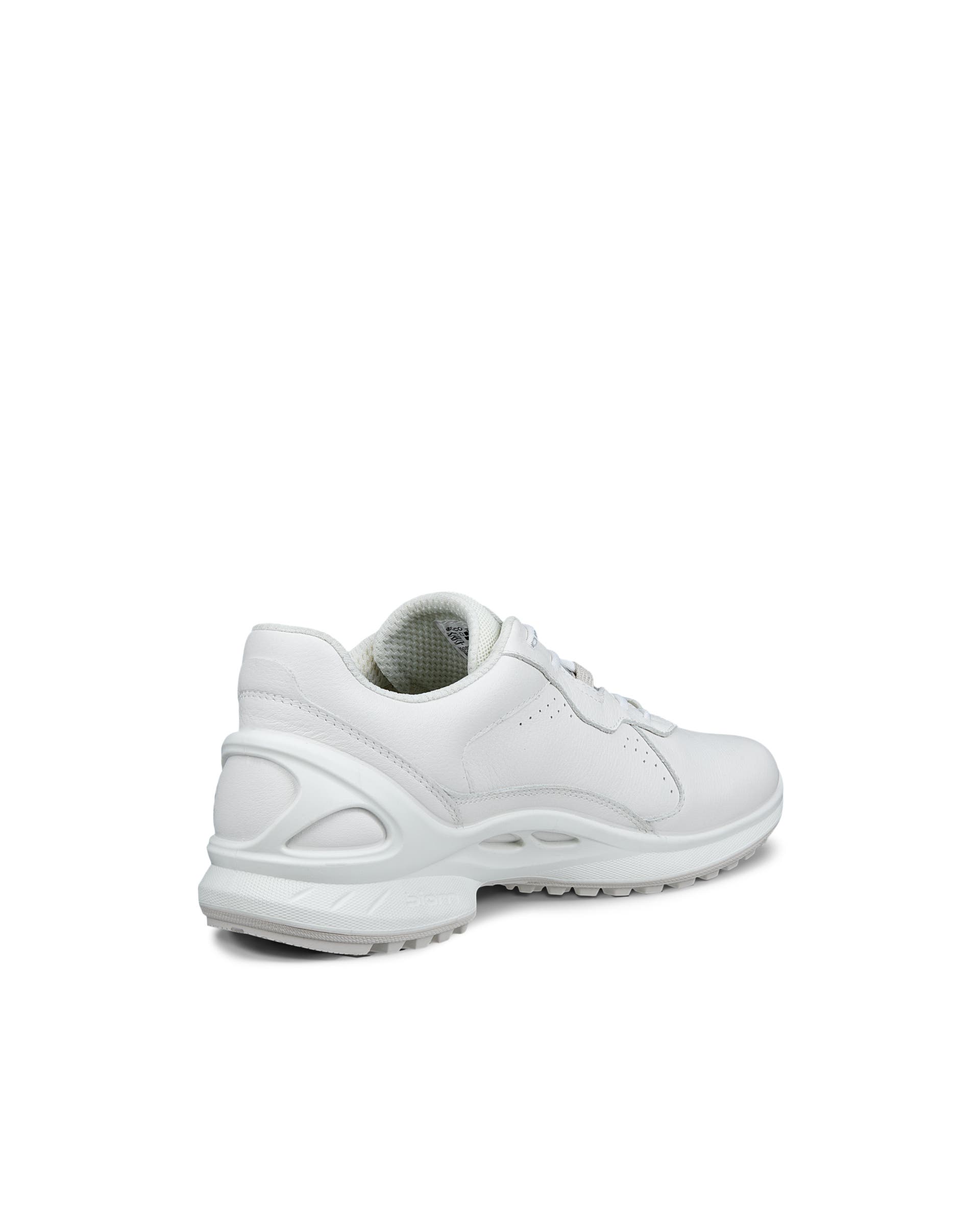 ECCO® BIOM ENERGI sneakers i læder til damer - Hvid - Back