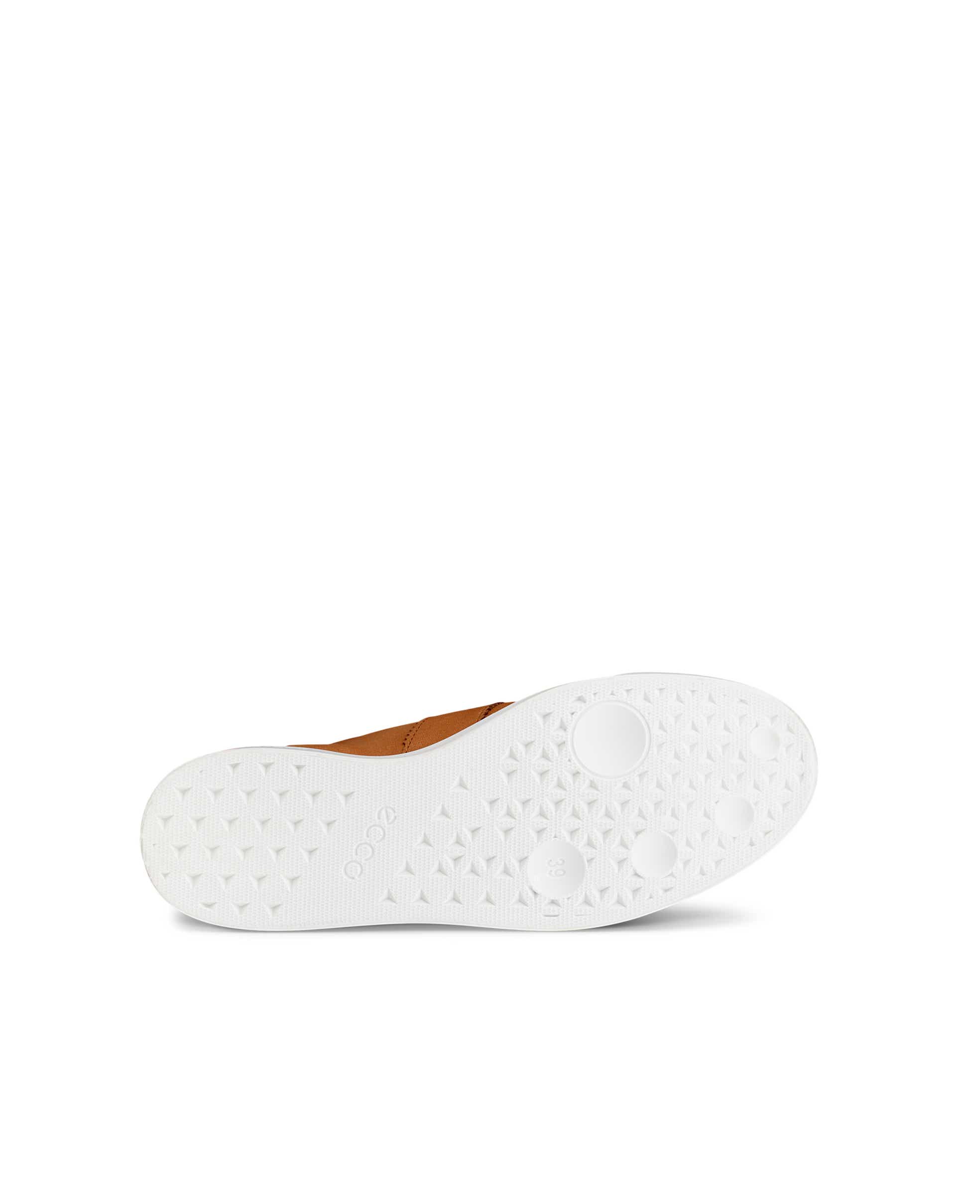 Women's ECCO® Street Lite Nubuck Sneaker - Brown - Sole