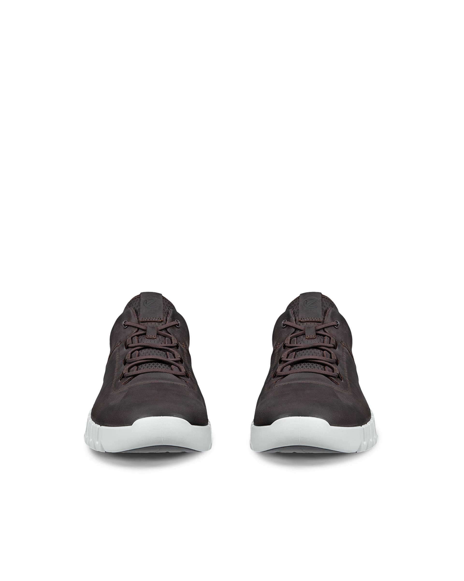 ECCO® Gruuv Herren Sneaker aus Nubukleder - Braun - Front pair