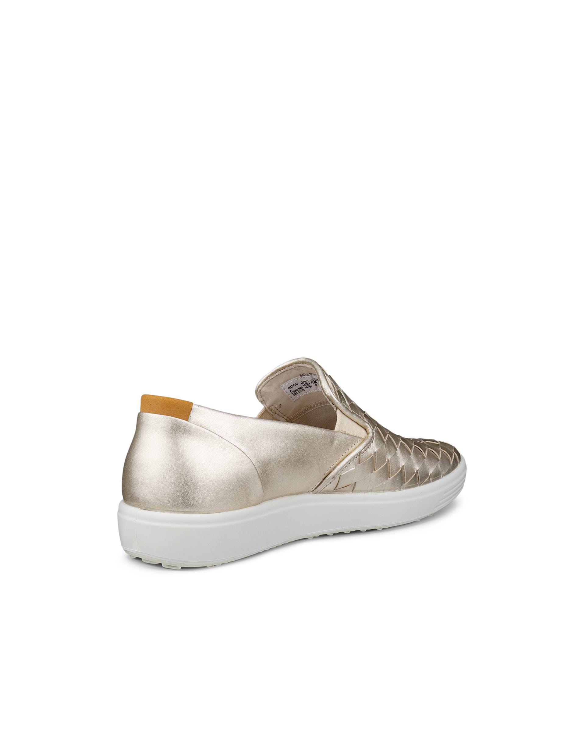 ECCO SOFT 7 Womens SLIP ON WOVEN ウィメンズ レザースニーカー