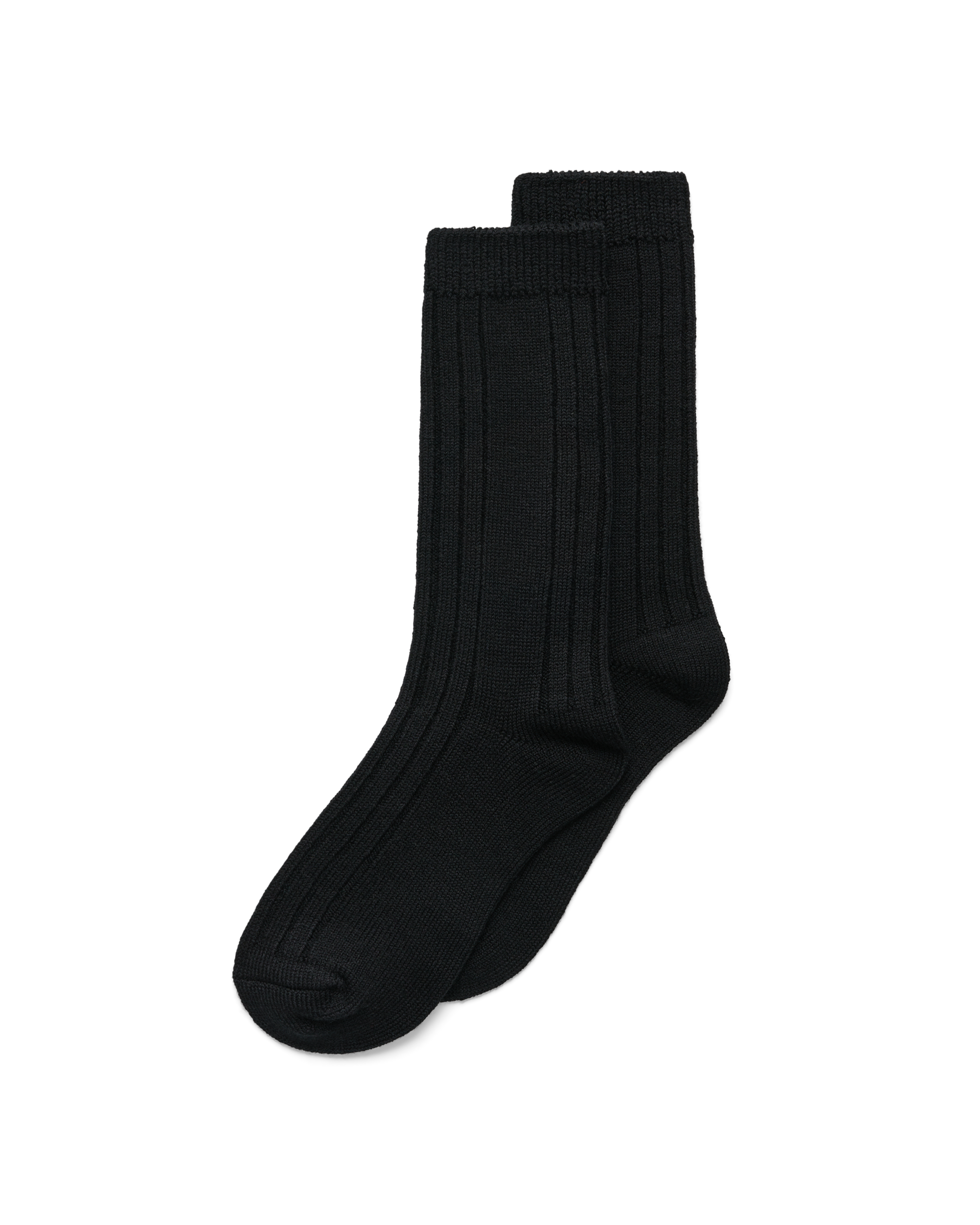 ECCO Hygge Rib Mid-Cut — Black