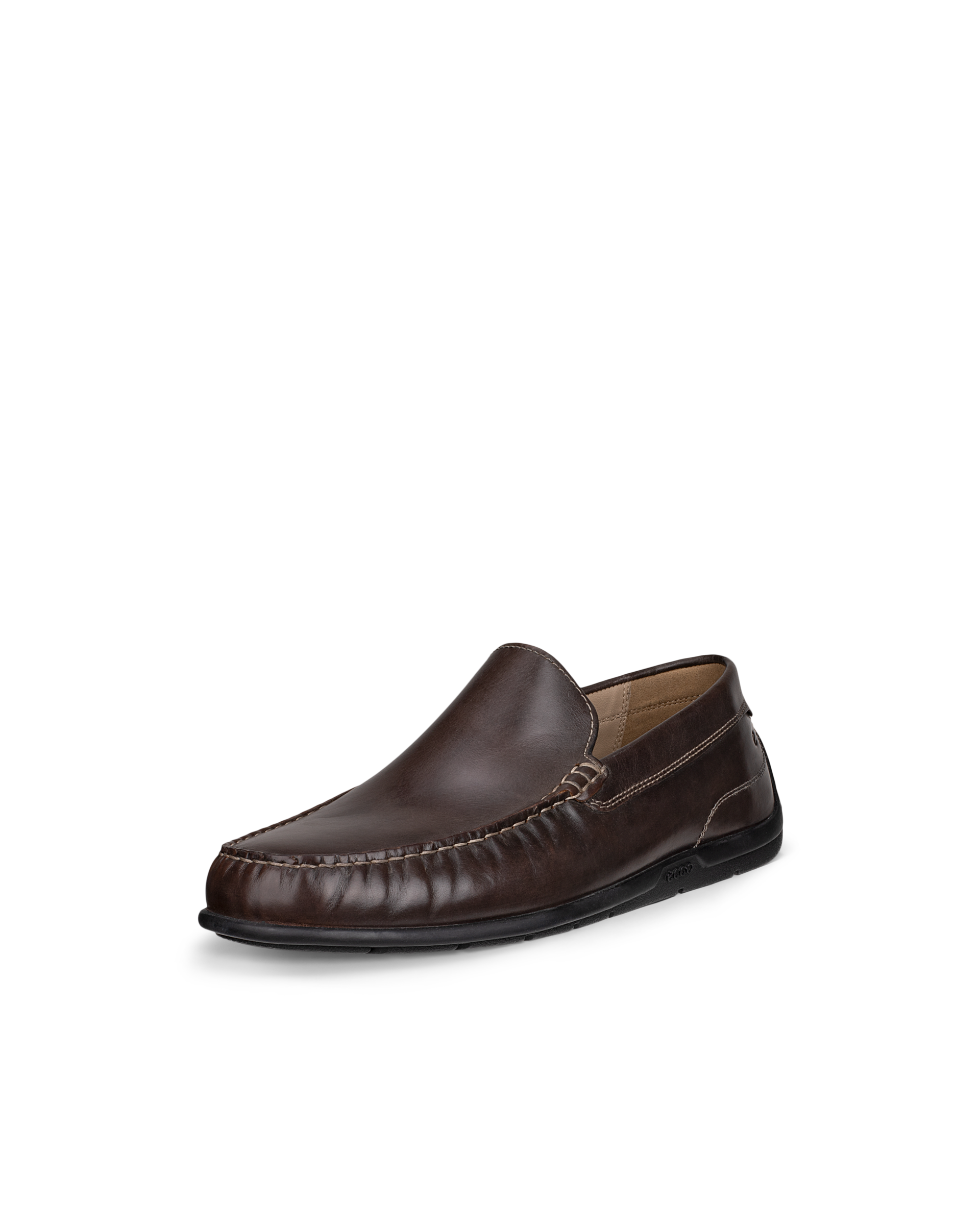 ECCO mens Classic Moc 2.0 Driving Style Loafer Coffee  brown 13-13.5 US NWB Ecco Men main image 4